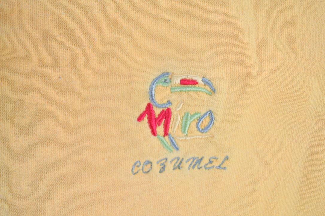 Vintage 1990s Miro Cozumel Crewneck Sweatshirt Men's XL - Image 4