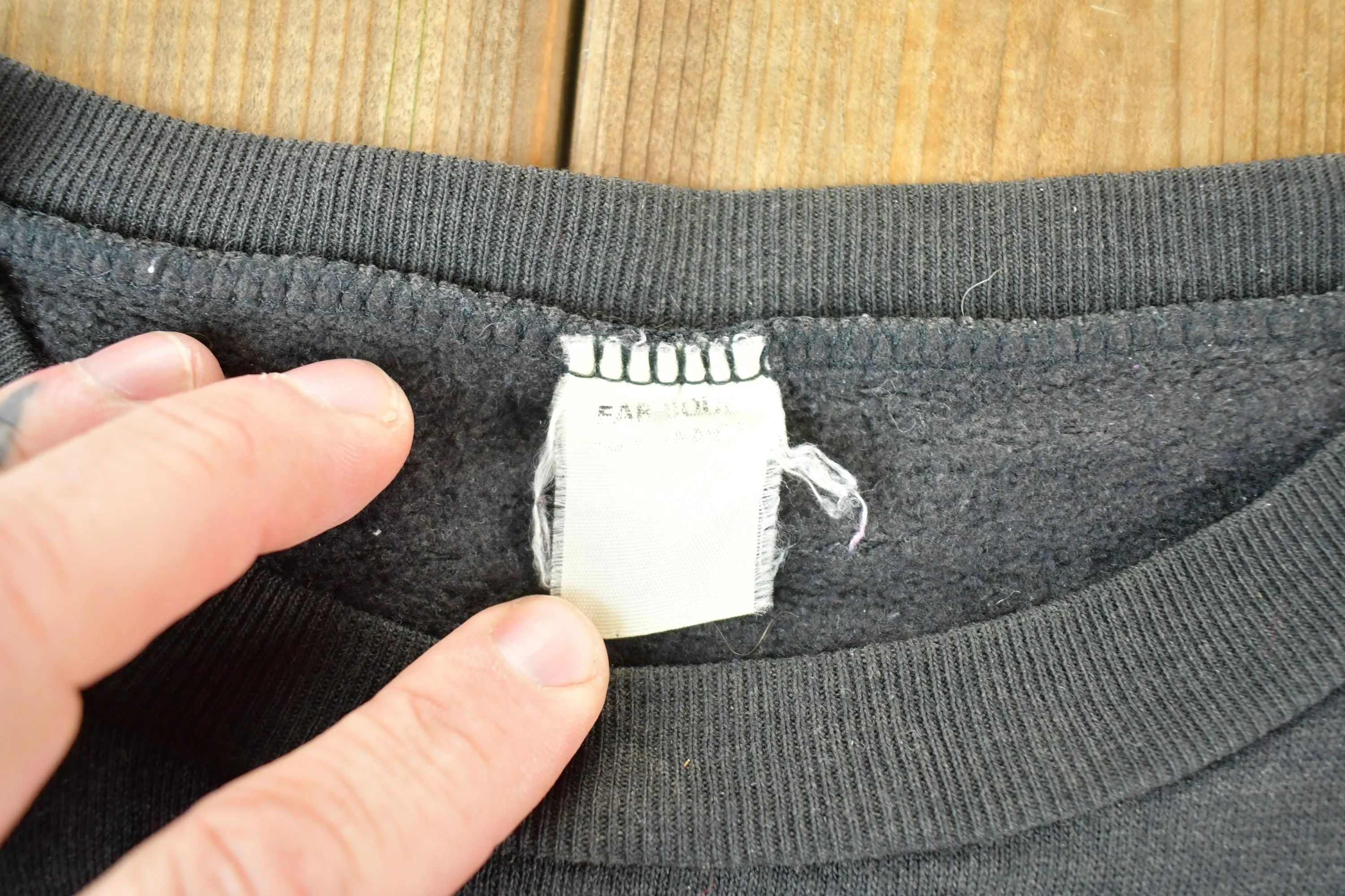 Vintage 1990s Mont Saint Michel France Crewneck Sweatshirt Mens L - Image 5