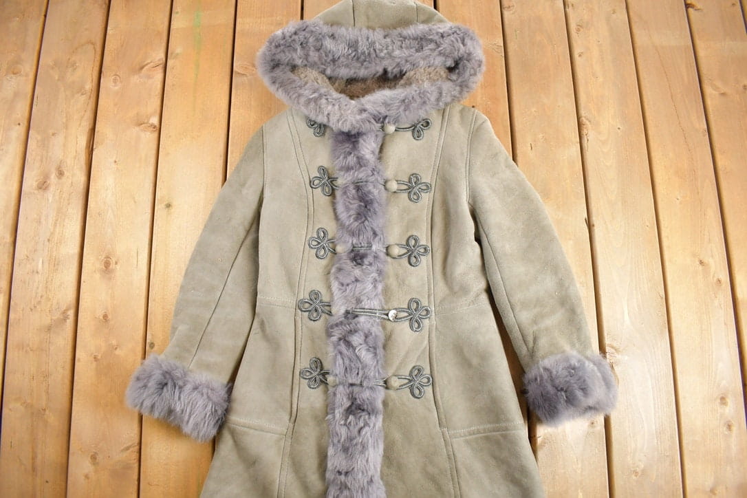 Vintage 1990s Morlands Lambskin Penny Lane Coat - Image 3