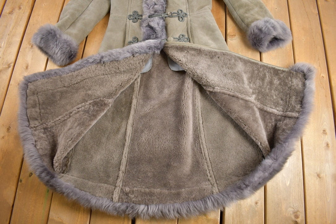 Vintage 1990s Morlands Lambskin Penny Lane Coat - Image 5
