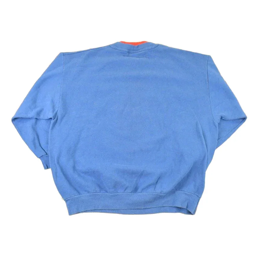 Vintage 1990s Morning Sun Winter Cardinals Graphic Print Double Collar Crewneck Sweatshirt Womens XXL - Image 2