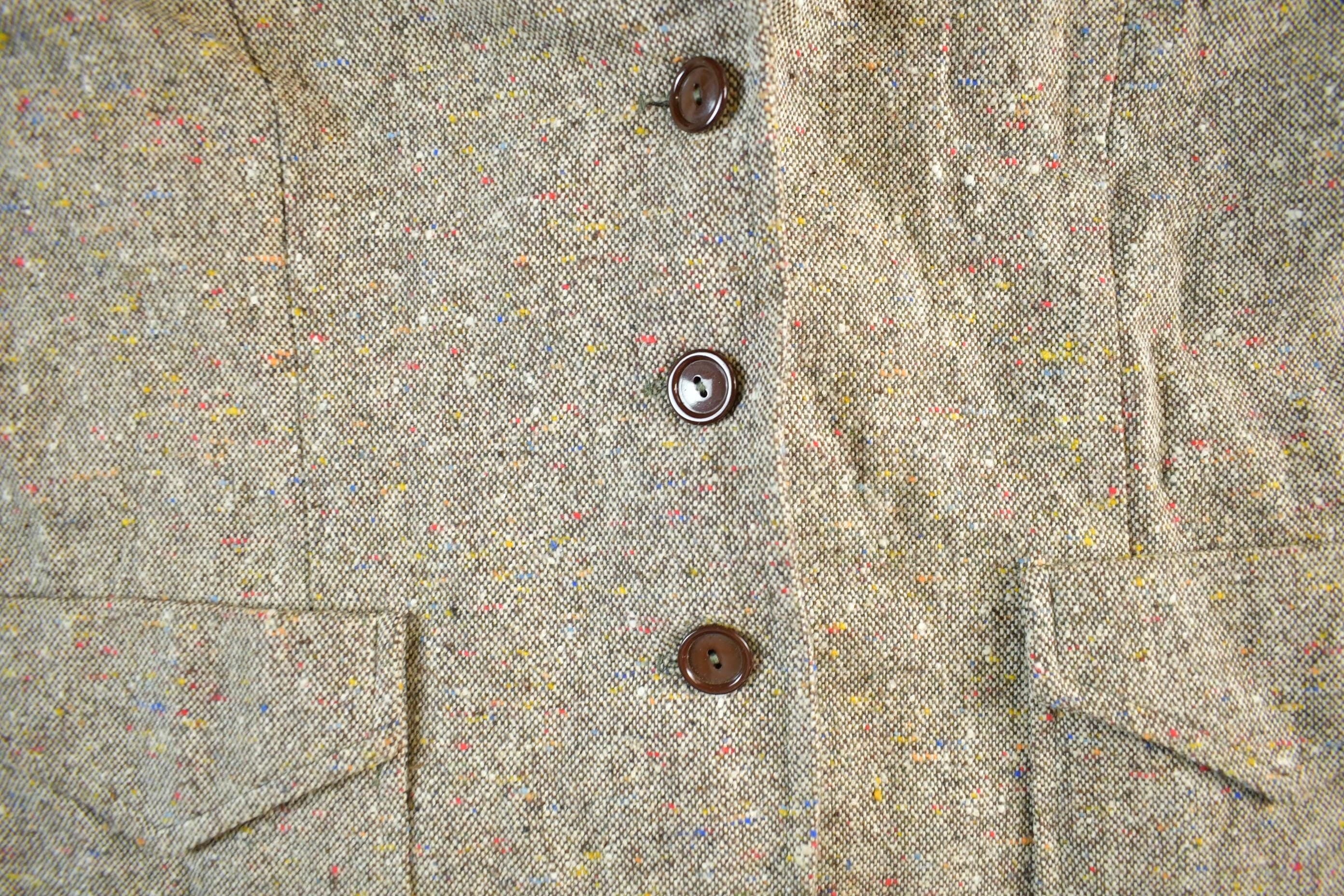 Vintage 1990s Movin Along Wool Blazer Jacket Women's M-L - Image 3