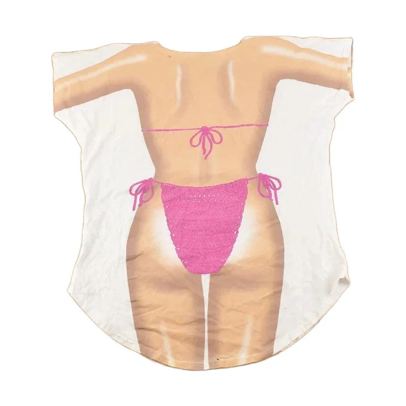 Vintage 1990's My Bikini Beach Body Souvenir Travel T-Shirt Women's XL - Image 2