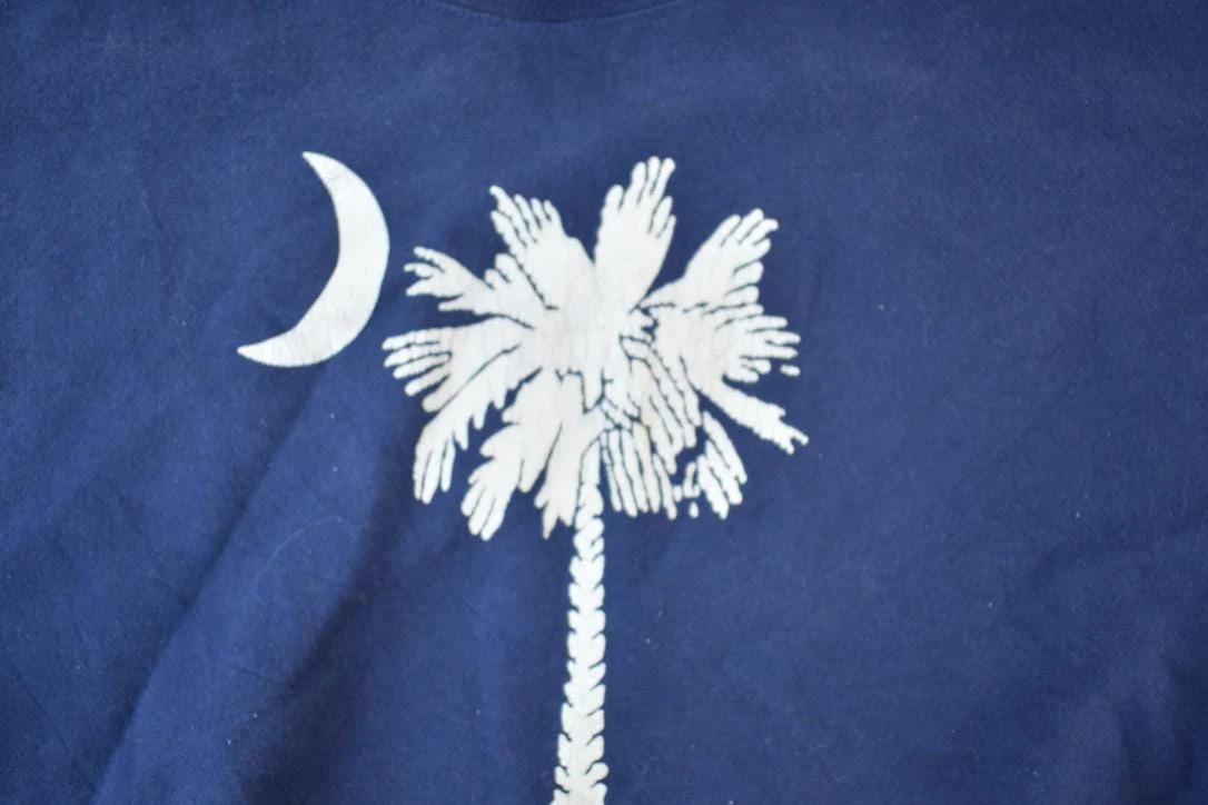 Vintage 1990s Myrtle Beach Souvenir Crewneck Sweatshirt Made In USA Men's XL - Image 4