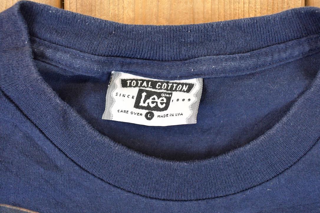 Vintage 1990s Nantucket Souvenir Flag Travel T-Shirt Men's M - Image 4