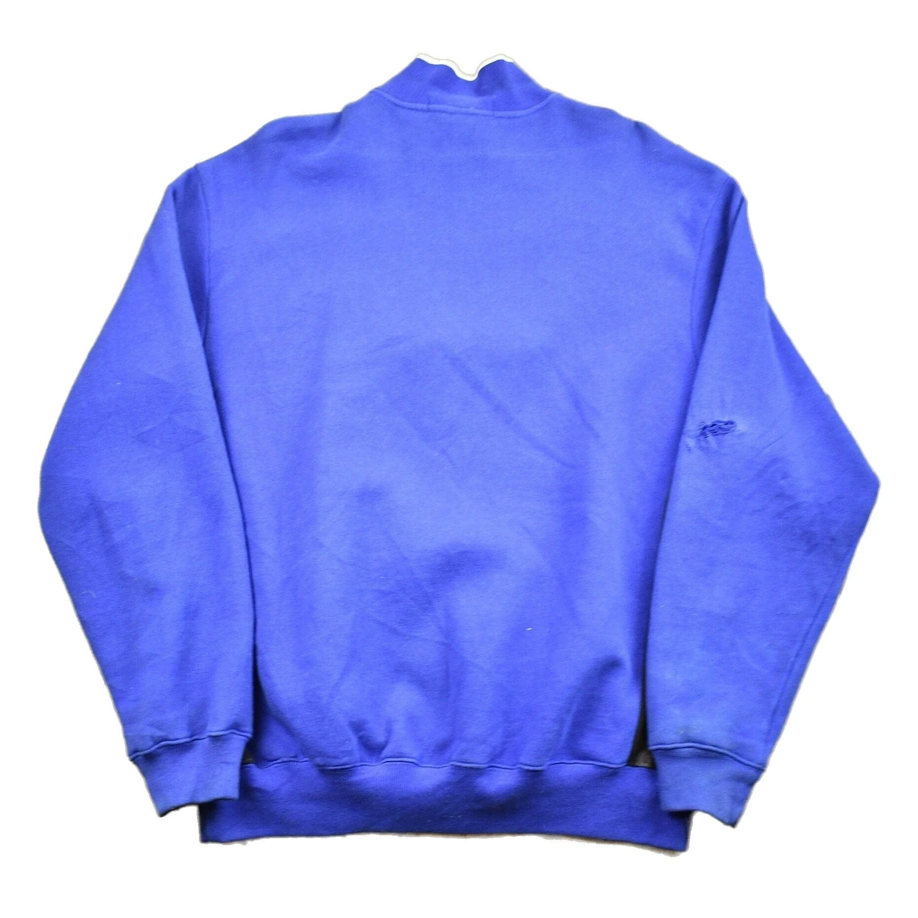 Vintage 1990s Nautica Competition Quarter Zip Sweatshirt Men's Large - Image 2
