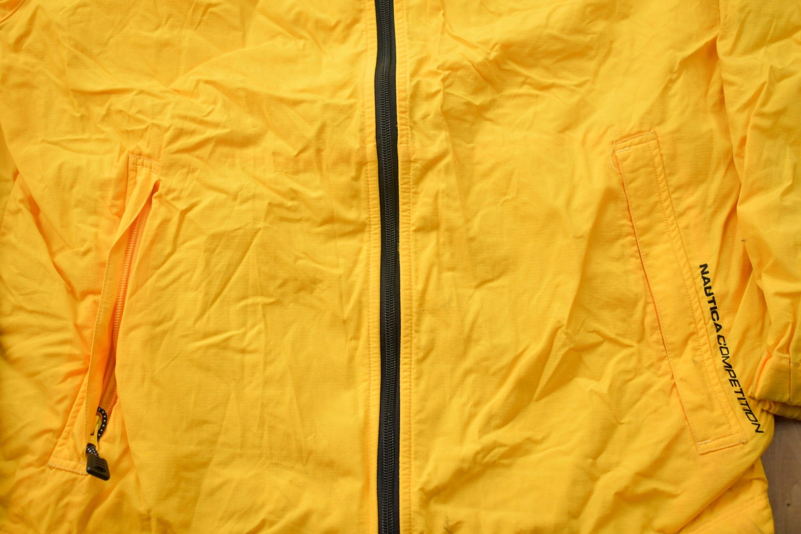 Vintage 1990s Nautica Competition Sailing Windbreaker Jacket Men's Large - Image 3