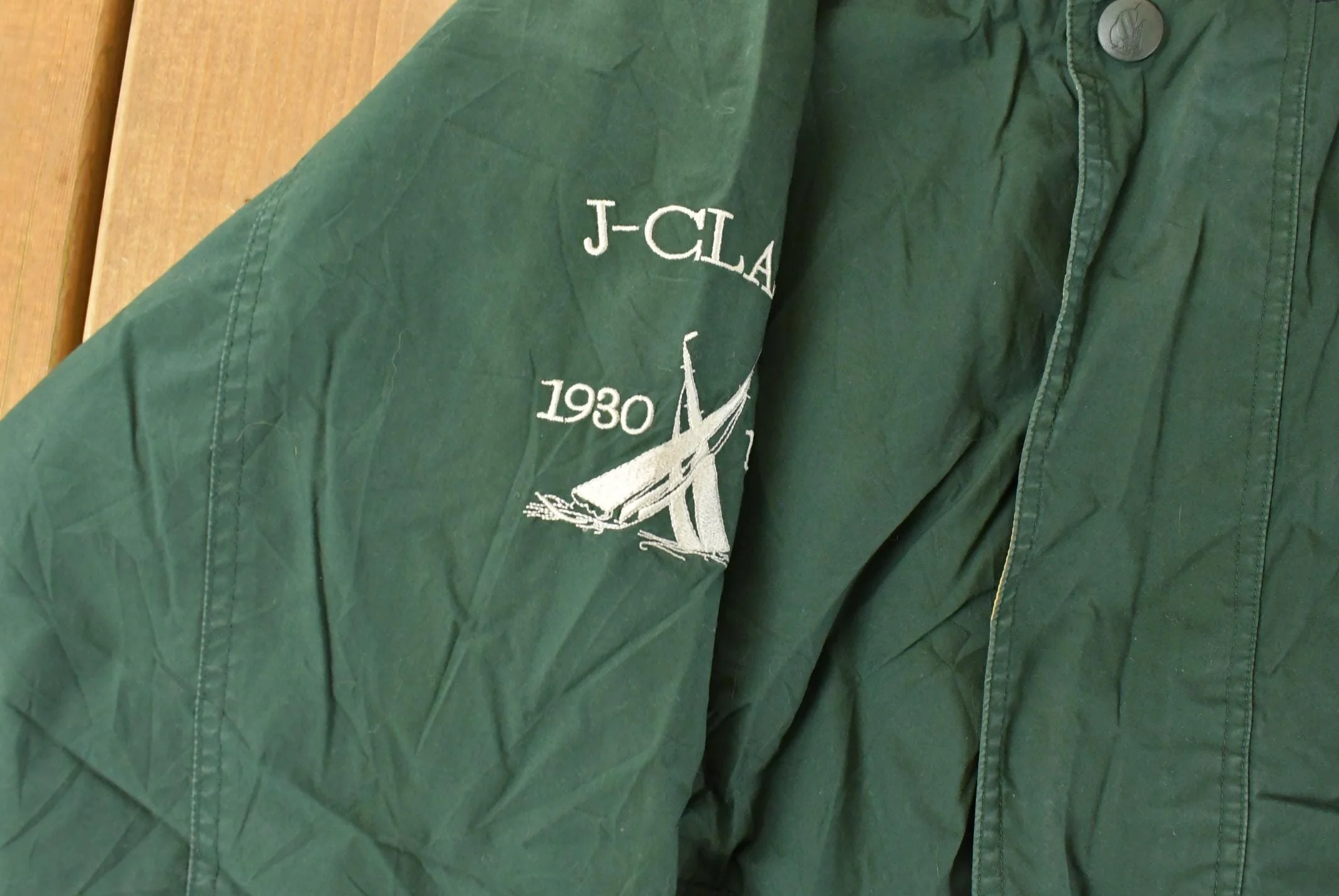 Vintage 1990s Nautica Full Zip Windbreaker Jacket Youth Large - Image 3