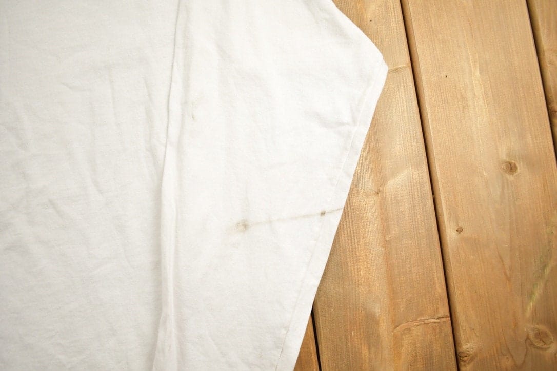 Vintage 1990s Nautica Jean Company Graphic T-Shirt Men's 2XL - Image 6