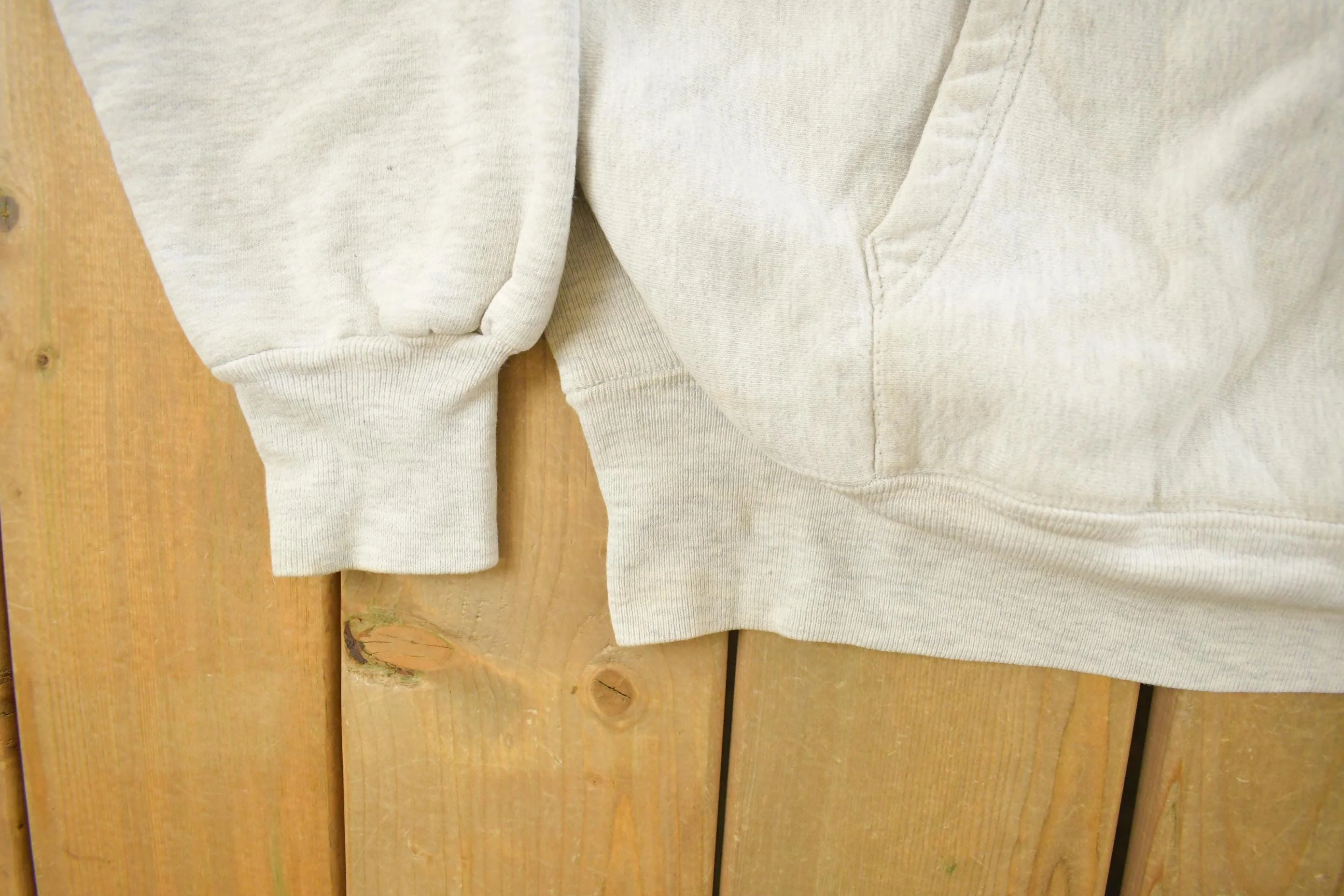 Vintage 1990s Navy Military Pro Weave Hoodie Sweatshirt Mens XL - Image 4