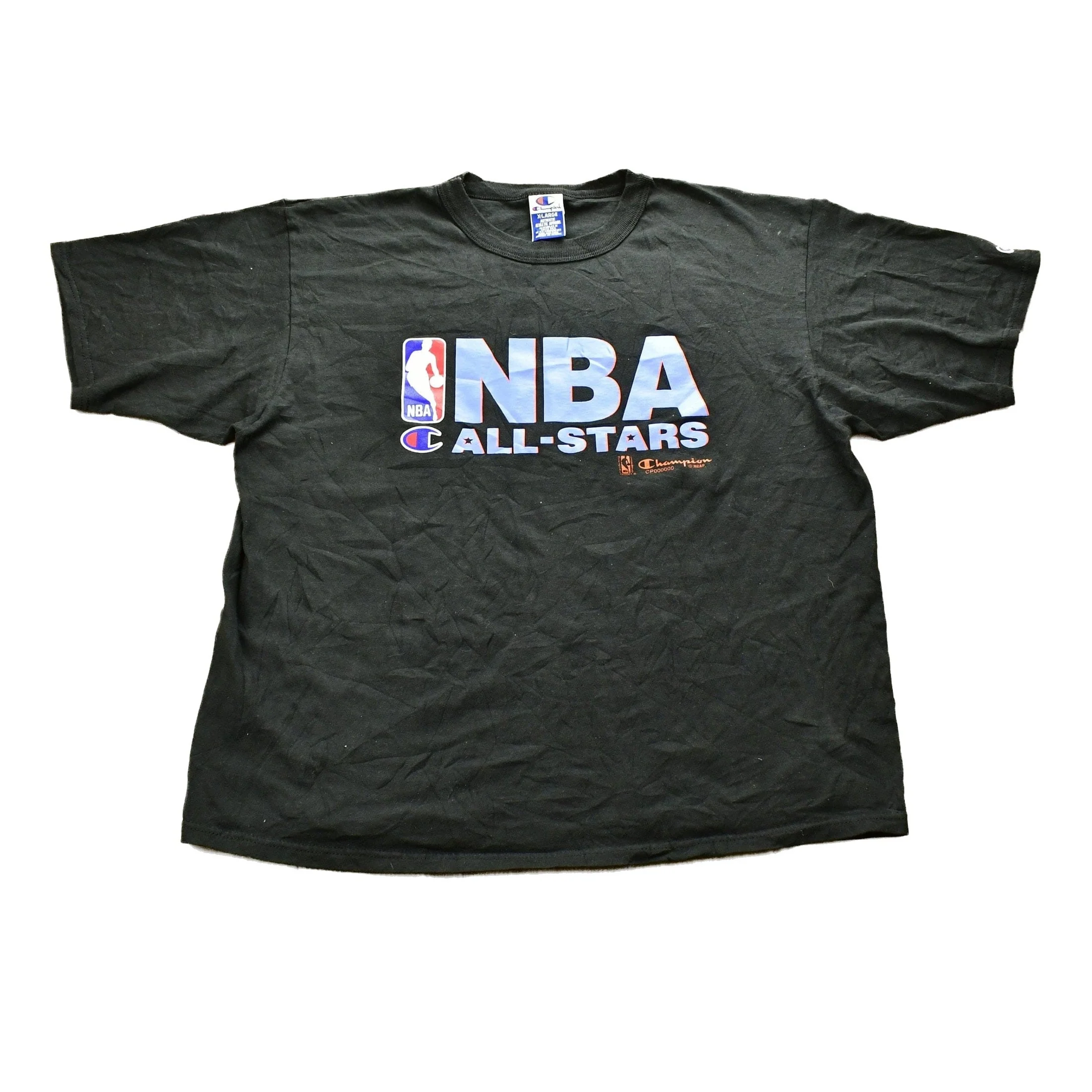 Vintage 1990s NBA All Stars Champion Sports T-Shirt Men's XL