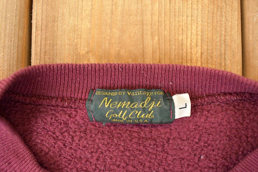 Vintage 1990s Nemadji Golf Club Embroidered Crewneck Sweatshirt Men's L - Image 4