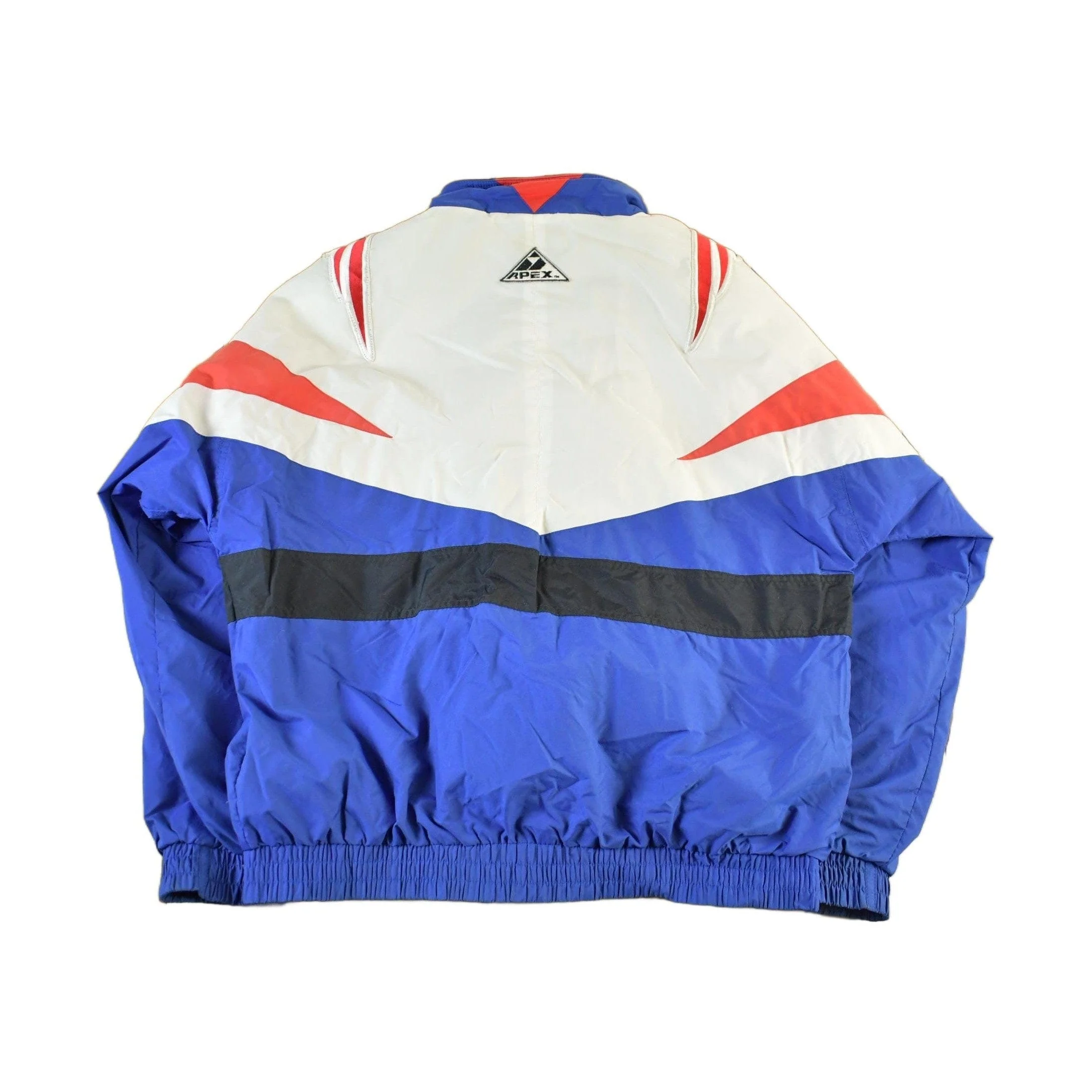 Vintage 1990s New England Patriots Apex One NFL Football Jacket Men's Large - Image 2