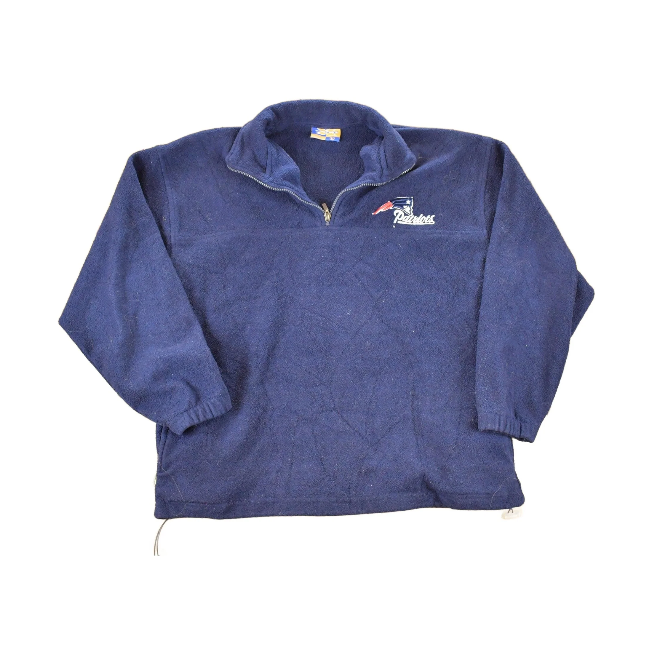 Vintage 1990s New England Patriots Fleece NFL Football Sweater Mens L