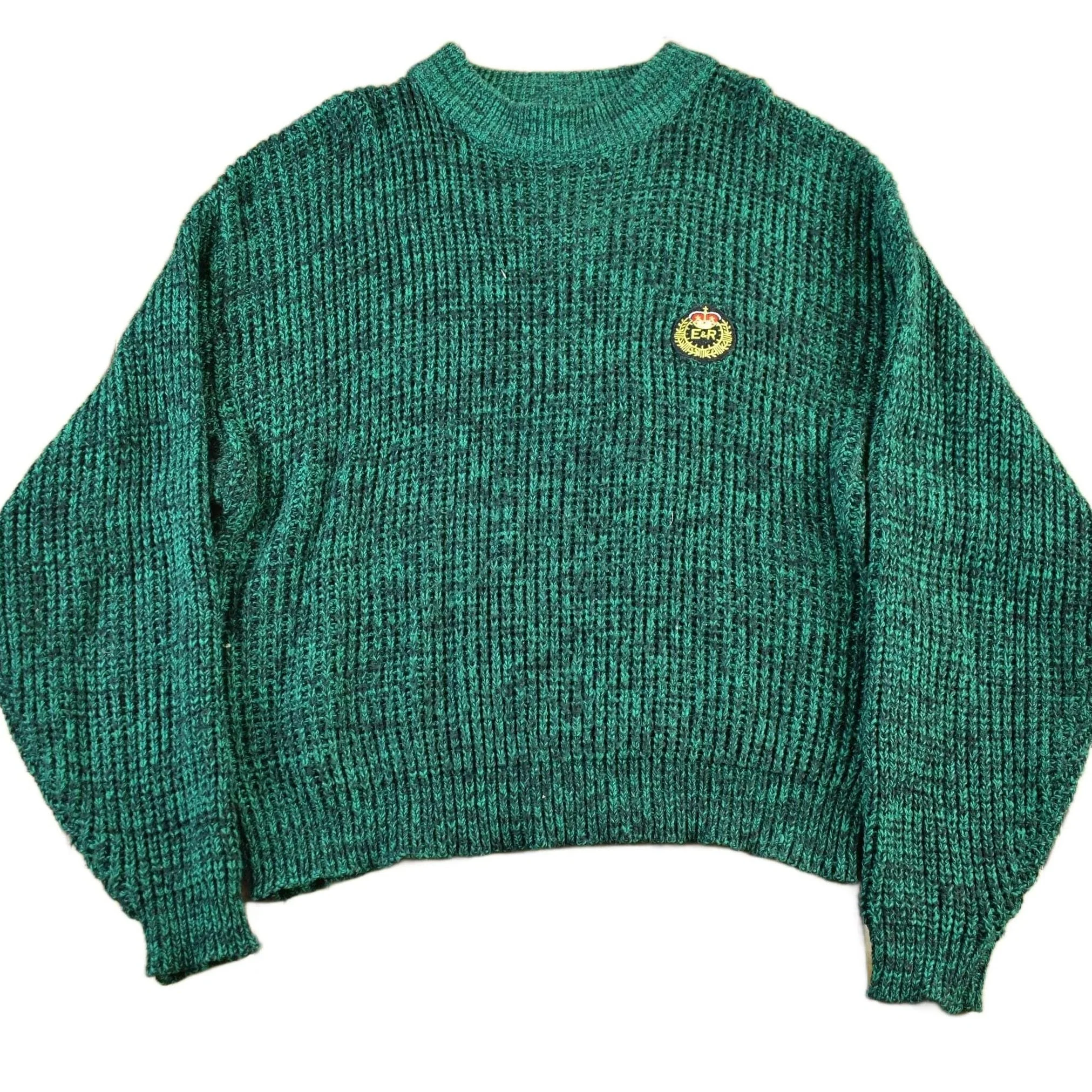 Vintage 1990s New Logic Knit Sweater Men's Large