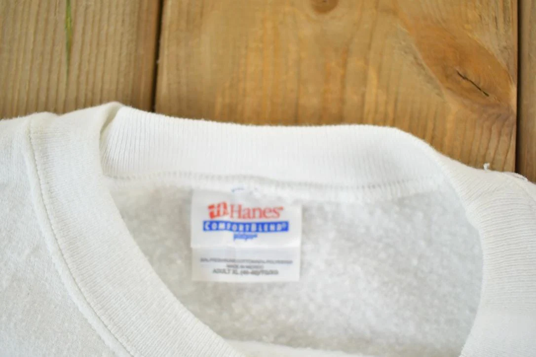 Vintage 1990s New Orleans Jazz Souvenir Crewneck Sweatshirt Made In USA Men's XL - Image 3