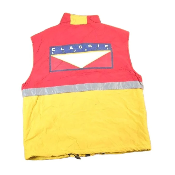 Vintage 1990s New York Classics Sports Sailing Windbreaker Jacket Vest - Image 2