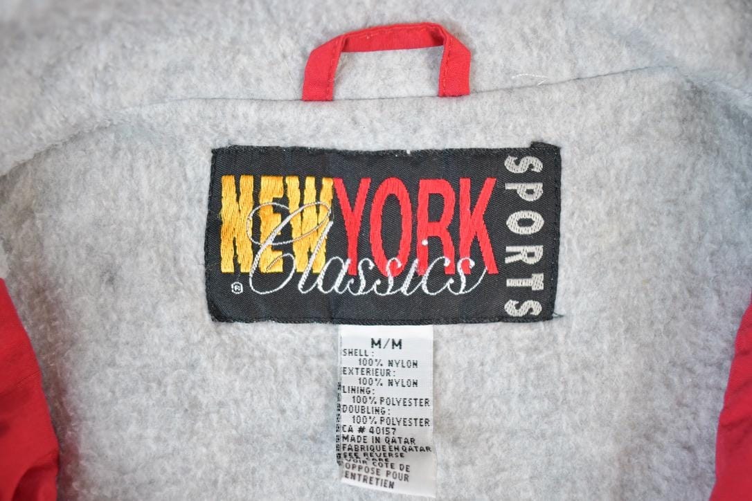 Vintage 1990s New York Classics Sports Sailing Windbreaker Jacket Vest - Image 5