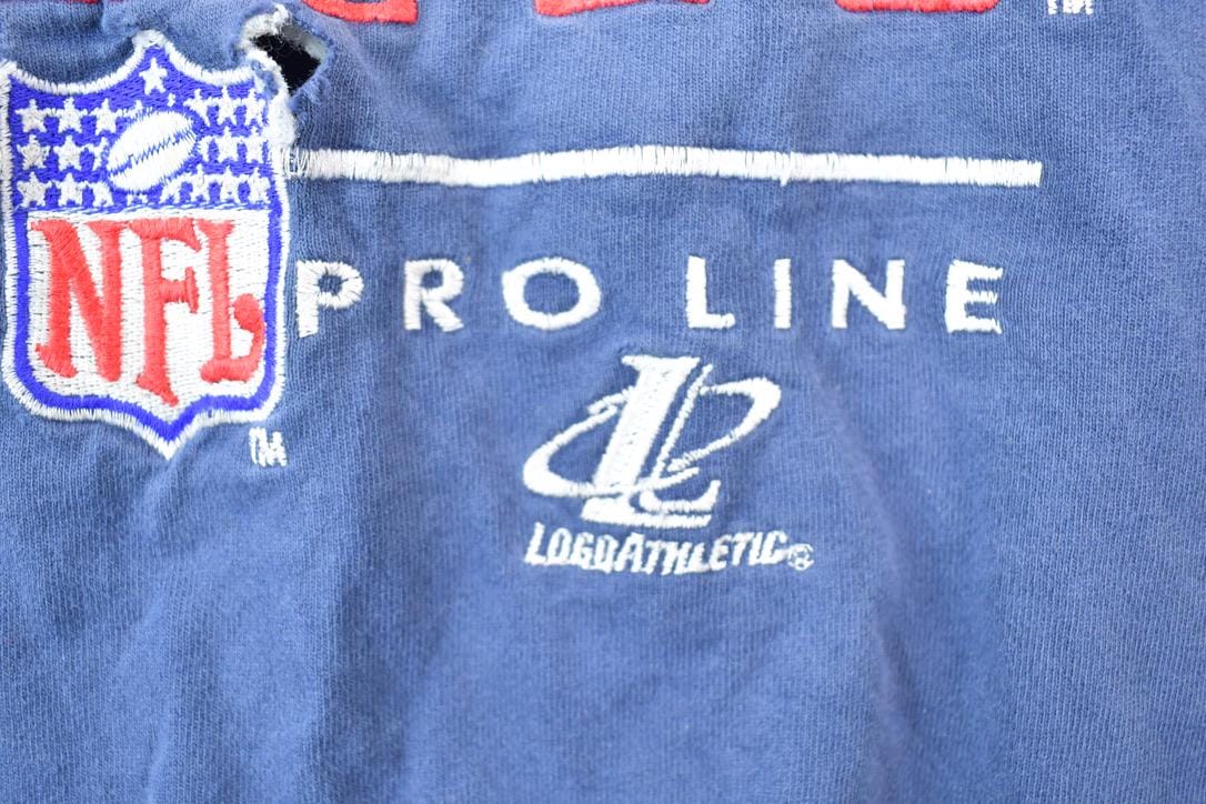 Vintage 1990s New York Giants Embroidered NFL Graphic T-Shirt Men's XL - Image 5