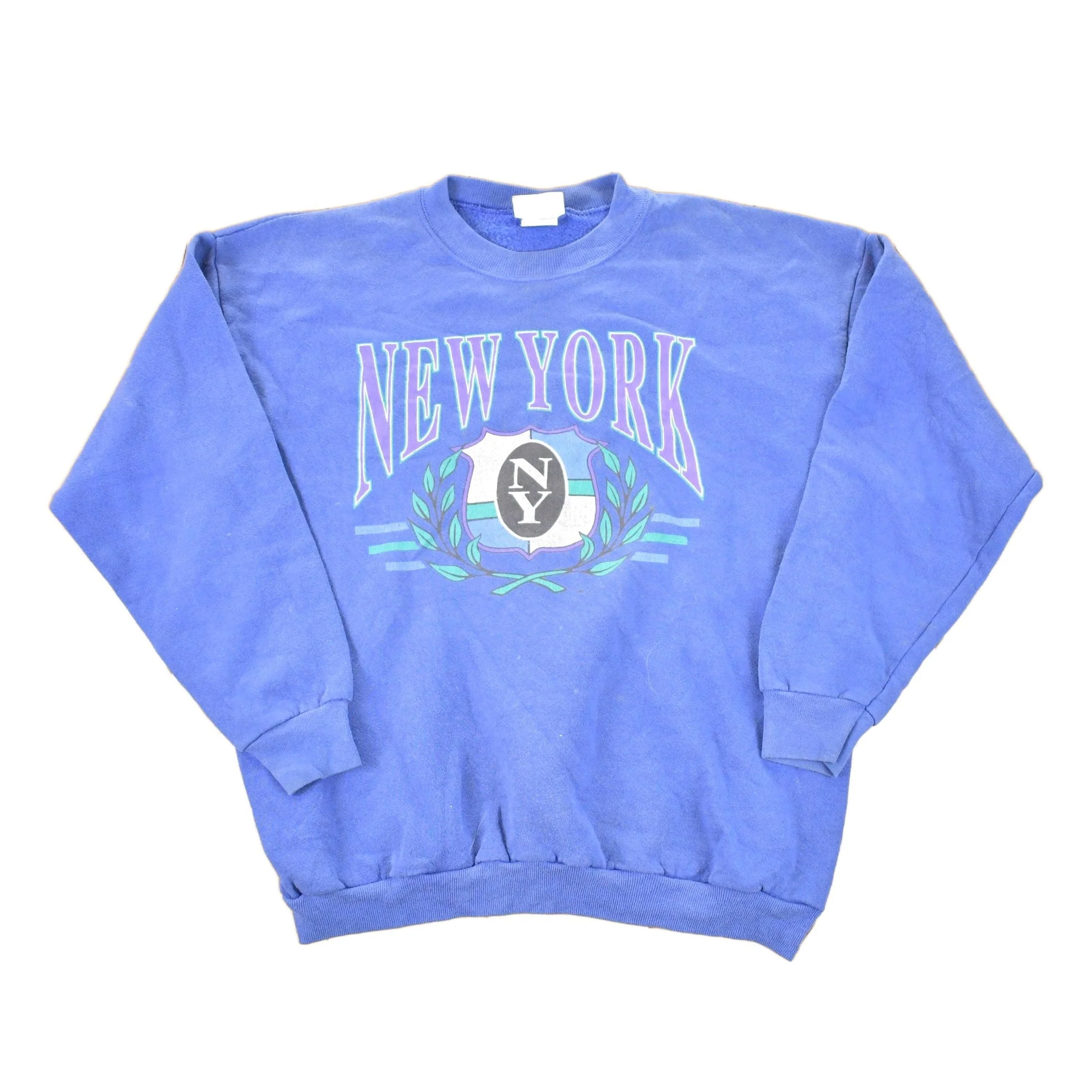 Vintage 1990s New York Souvenir Crewneck Sweatshirt Men's L