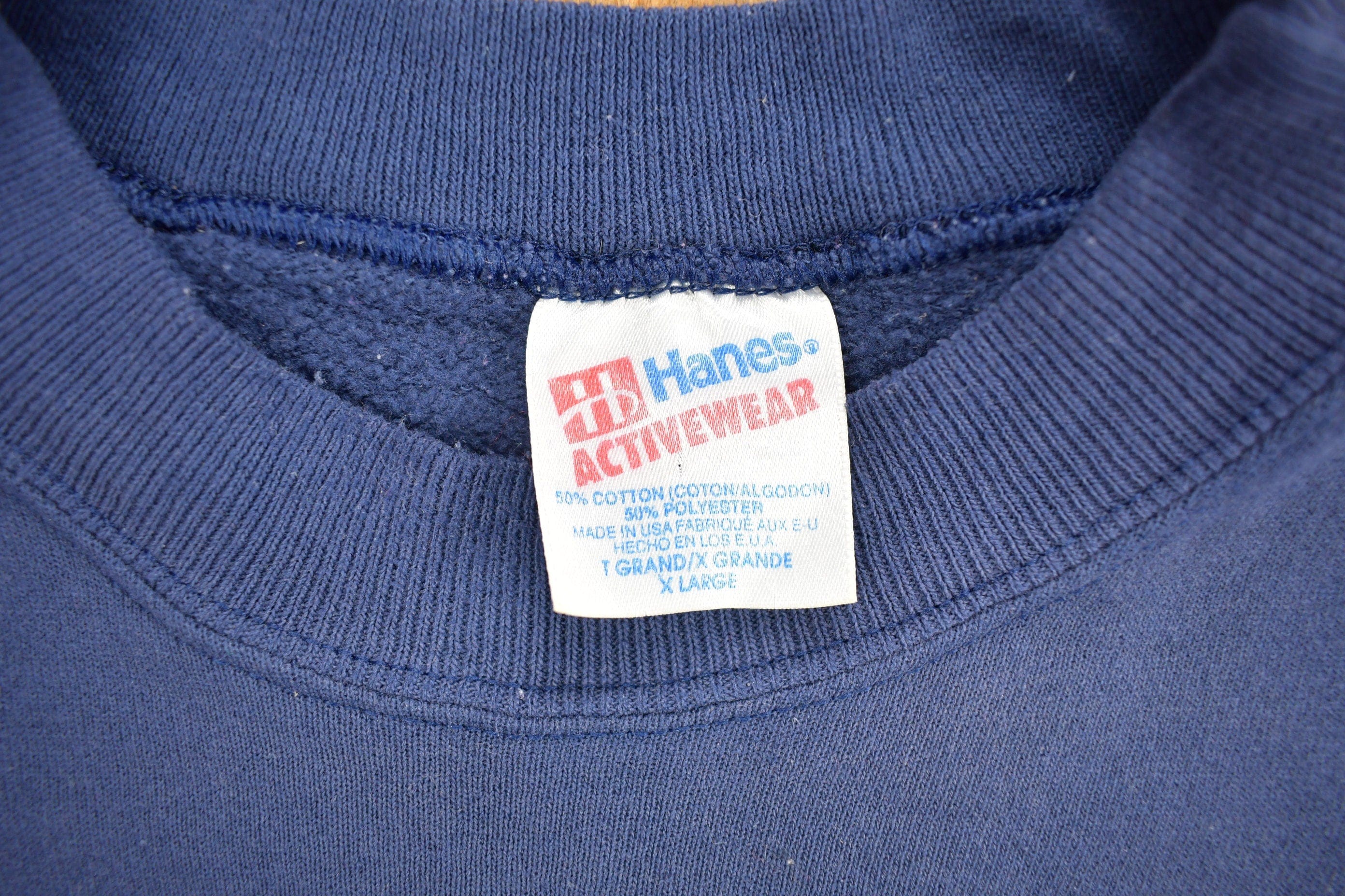 Vintage 1990s NFL Chicago Bears Crewneck Sweatshirt Men's Large - Image 4