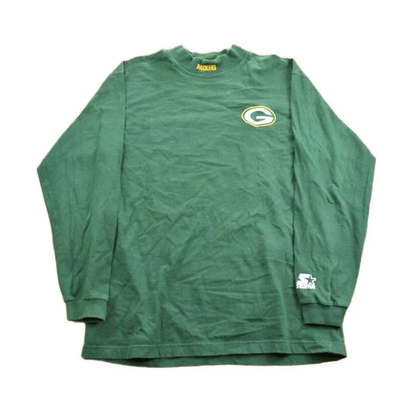 Vintage 1990s NFL Green Bay Packers Long Sleeve Men's Large