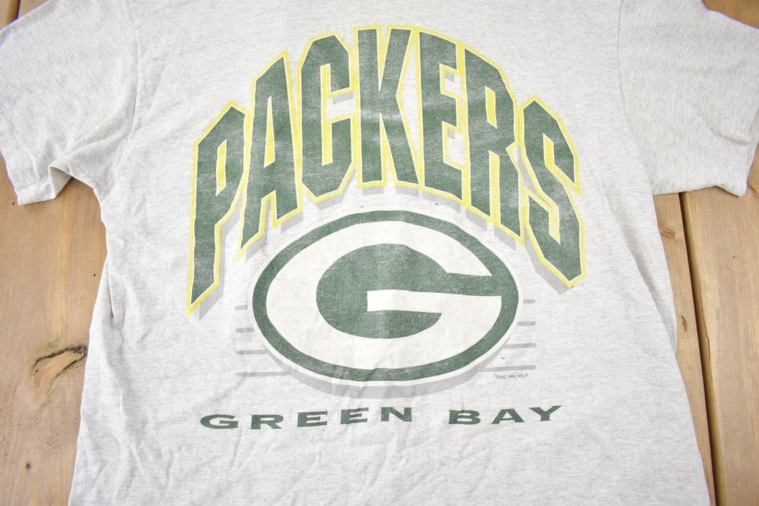 Vintage 1990s NFL Green Bay Packers T-Shirt Men's XL - Image 3
