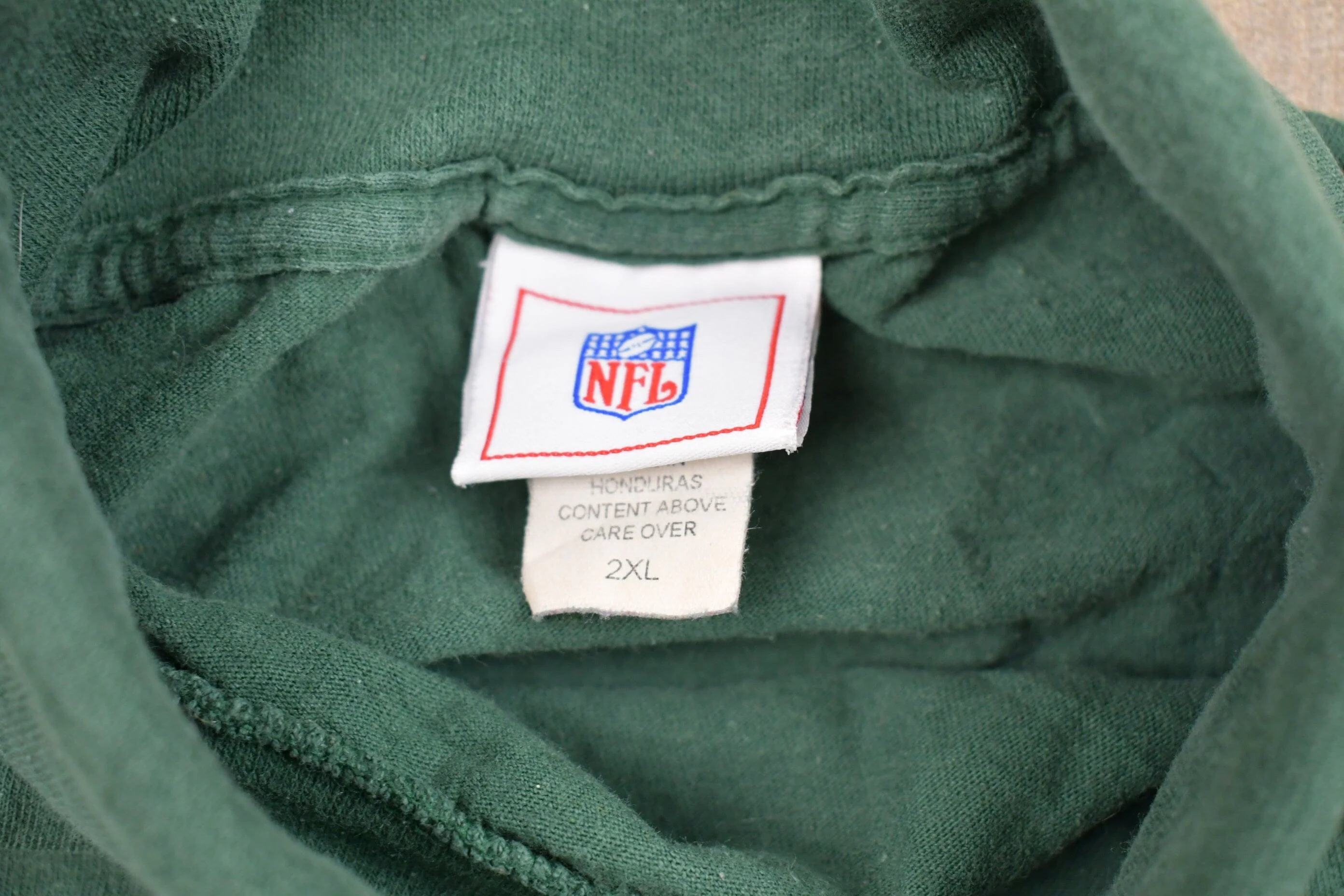 Vintage 1990s NFL Green Bay Packers Turtleneck Sweatshirt Men's 2XL - Image 4