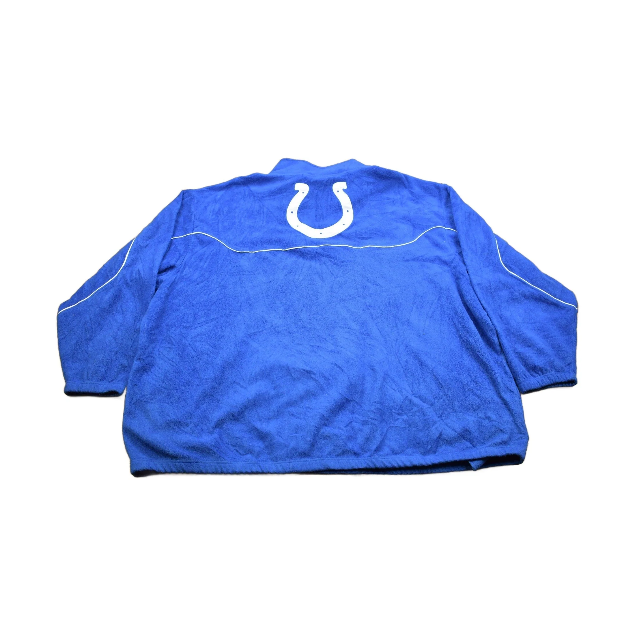 Vintage 1990s NFL Indianapolis Colts Fleece Sweater Men's 5XL - Image 2
