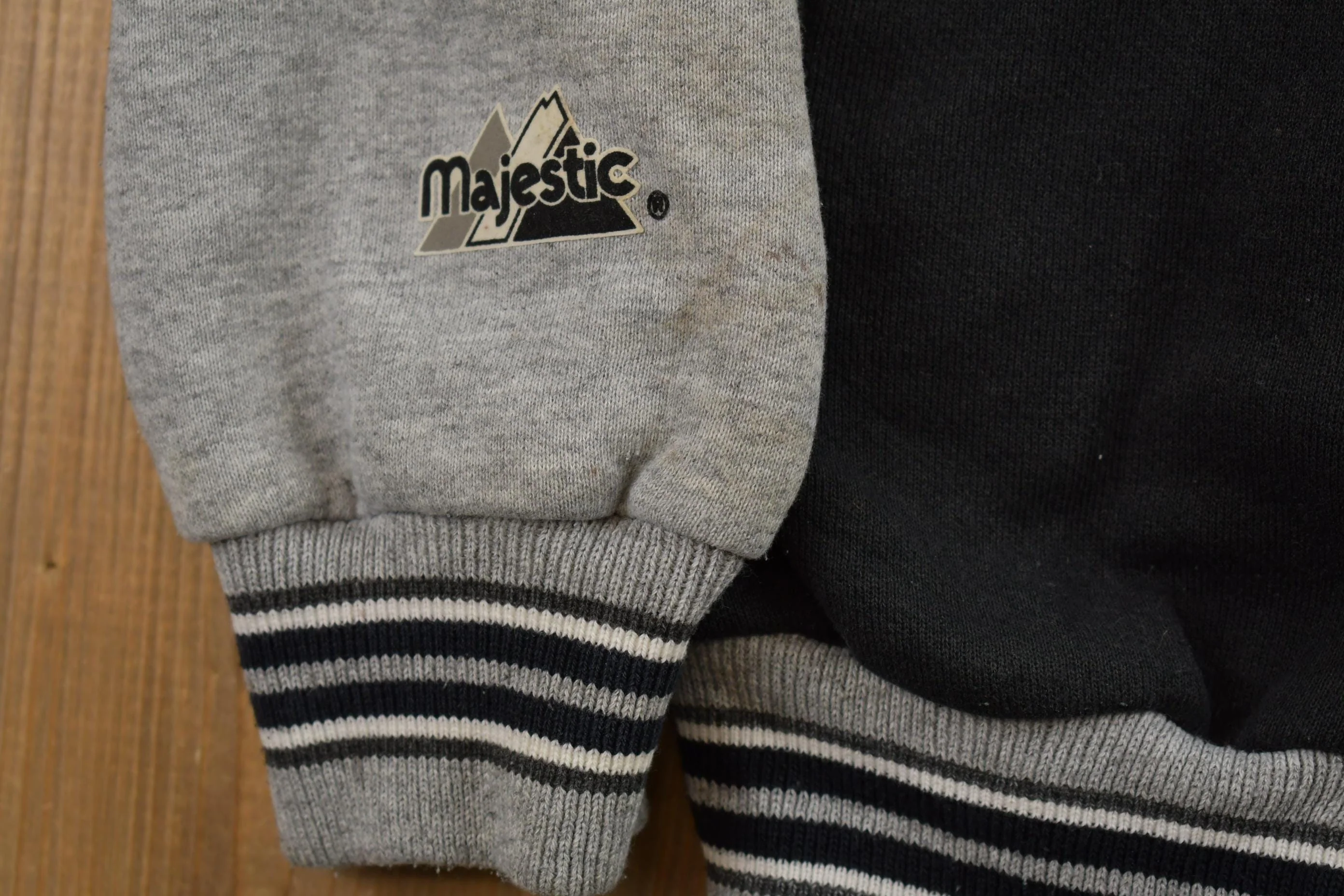 Vintage 1990s NFL JETS majestic Football Crewneck Sweatshirt Men's Large - Image 5
