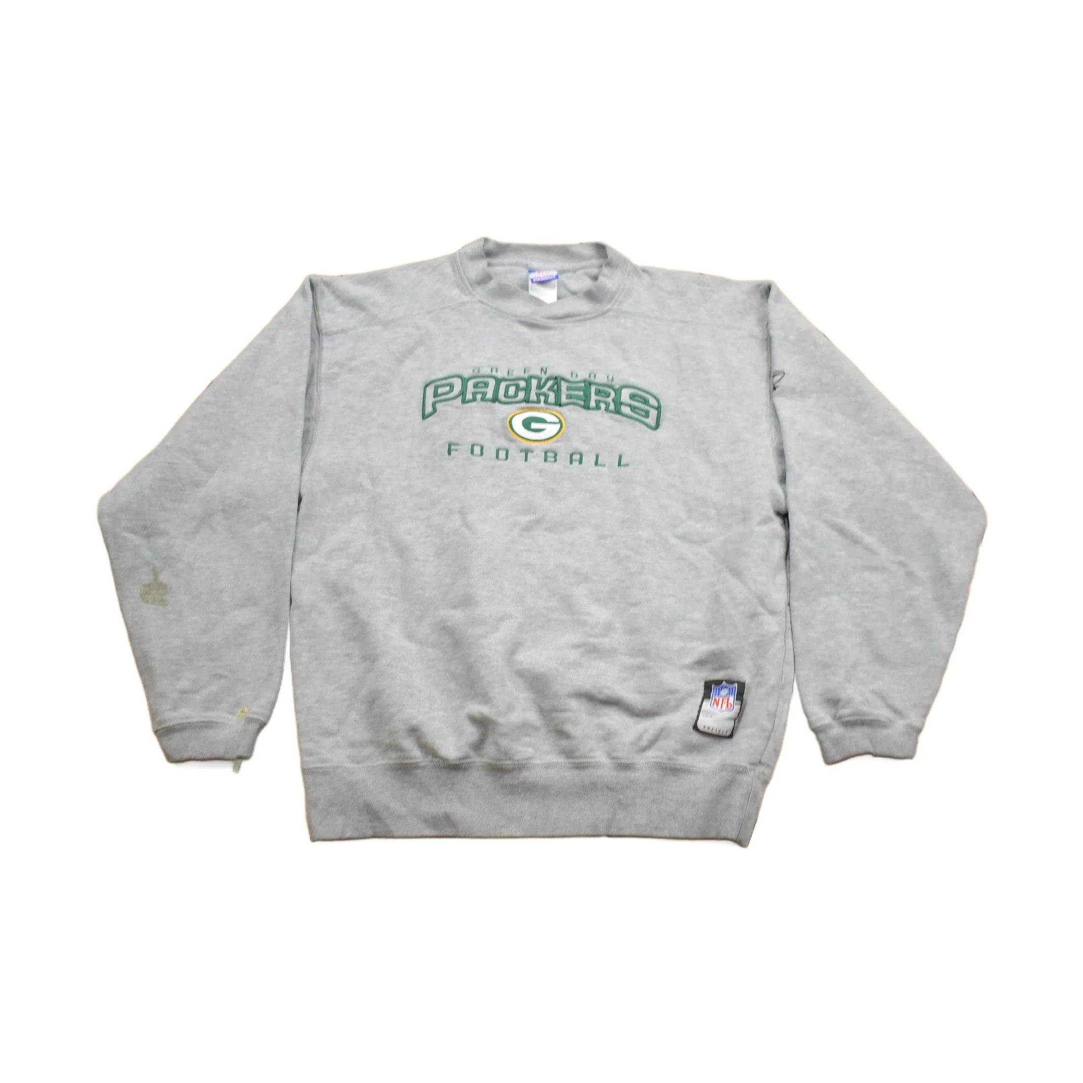 Vintage 1990s NFL Reebok Green Bay Packers Crewneck Sweatshirt Men's Medium