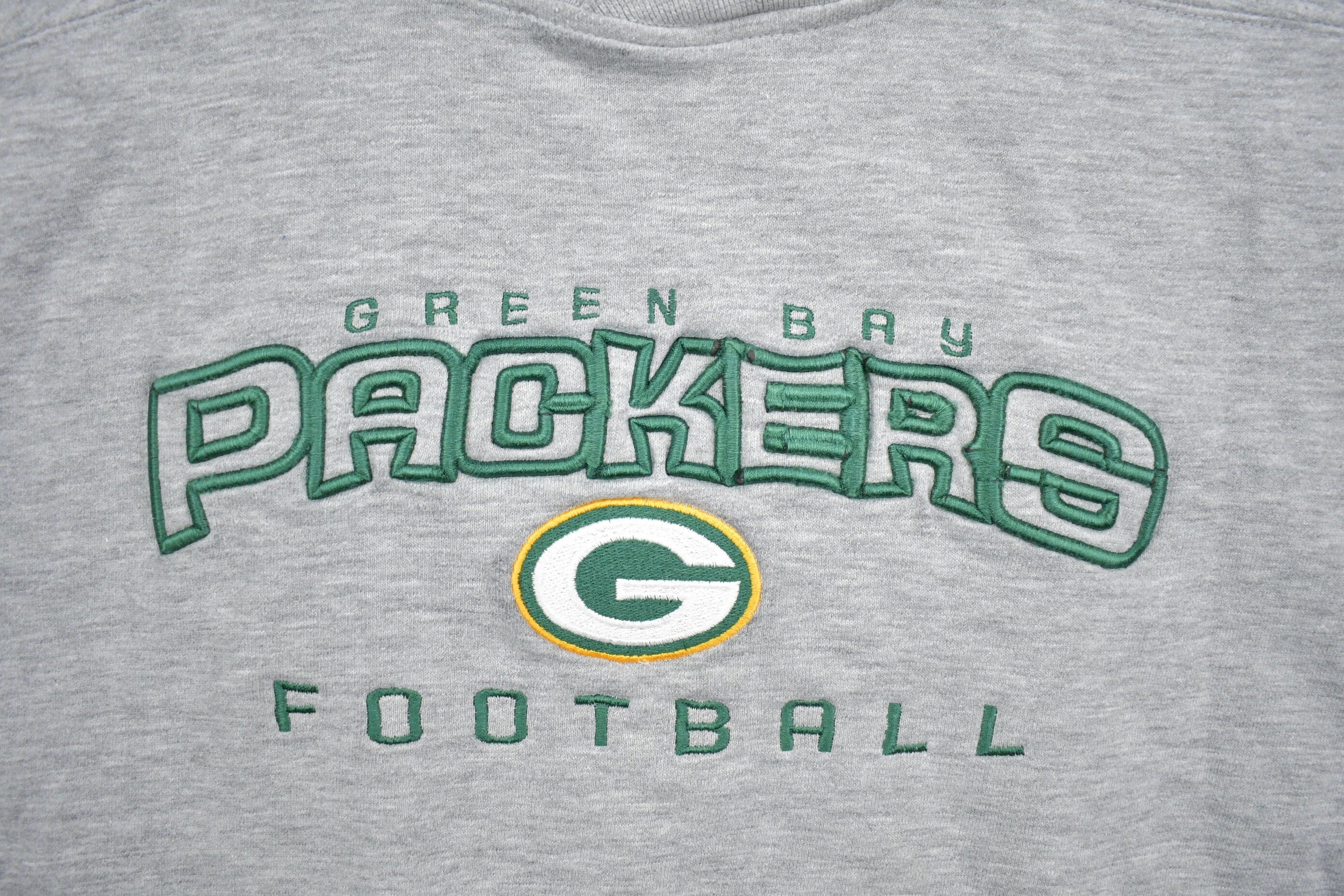 Vintage 1990s NFL Reebok Green Bay Packers Crewneck Sweatshirt Men's Medium - Image 4