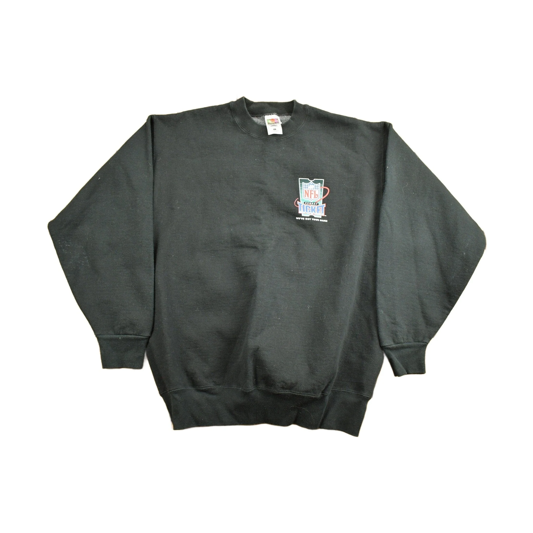 Vintage 1990s NFL Sunday Ticket Crewneck Sweatshirt Men's Medium