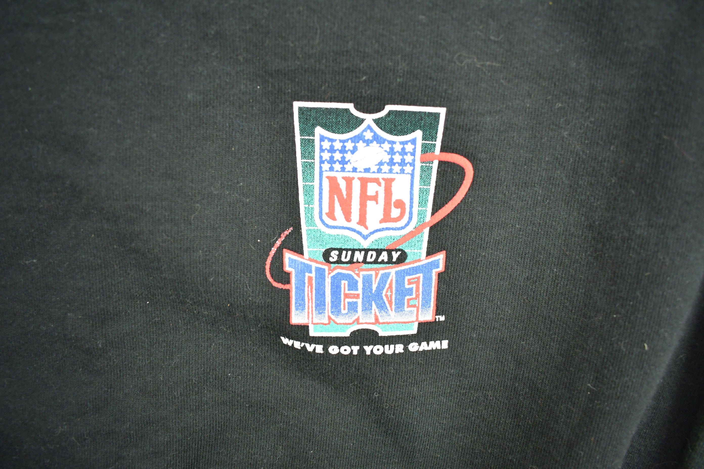 Vintage 1990s NFL Sunday Ticket Crewneck Sweatshirt Men's Medium - Image 4