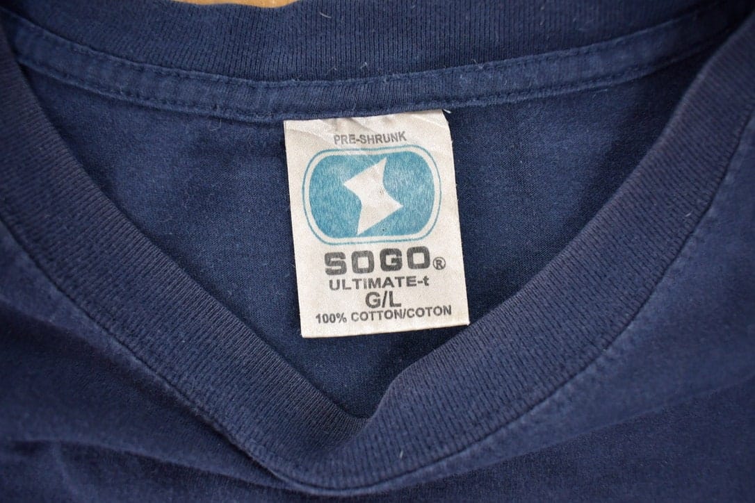 Vintage 1990s NHL Go Leafs Go Graphic T-Shirt Men's Large - Image 4