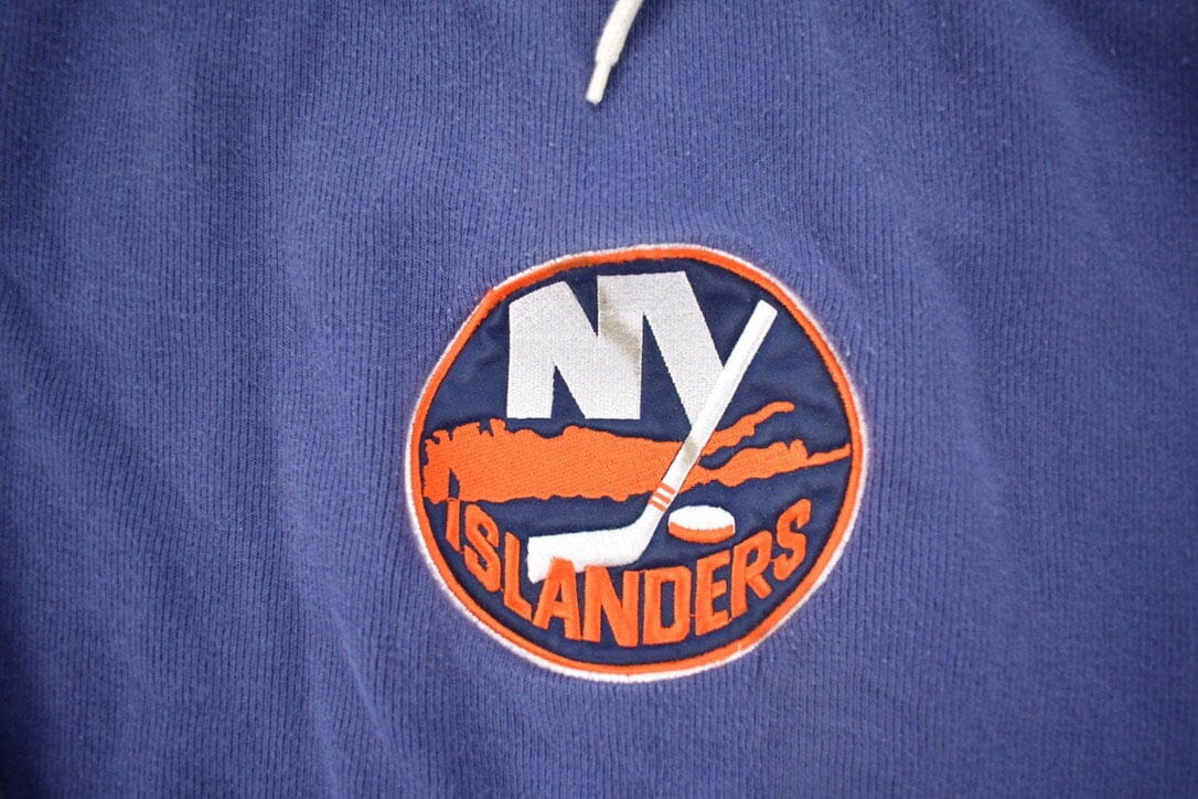 Vintage 1990s NHL New York Islanders Hockey Jersey Sweater Men's Large - Image 3