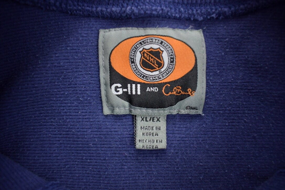 Vintage 1990s NHL New York Islanders Hockey Jersey Sweater Men's Large - Image 6