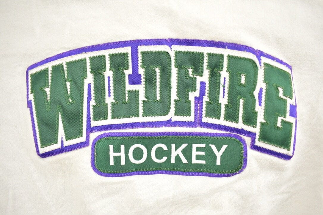 Vintage 1990s NHL Wildfire Valenta 22 Hockey Crewneck Men's Medium - Image 3