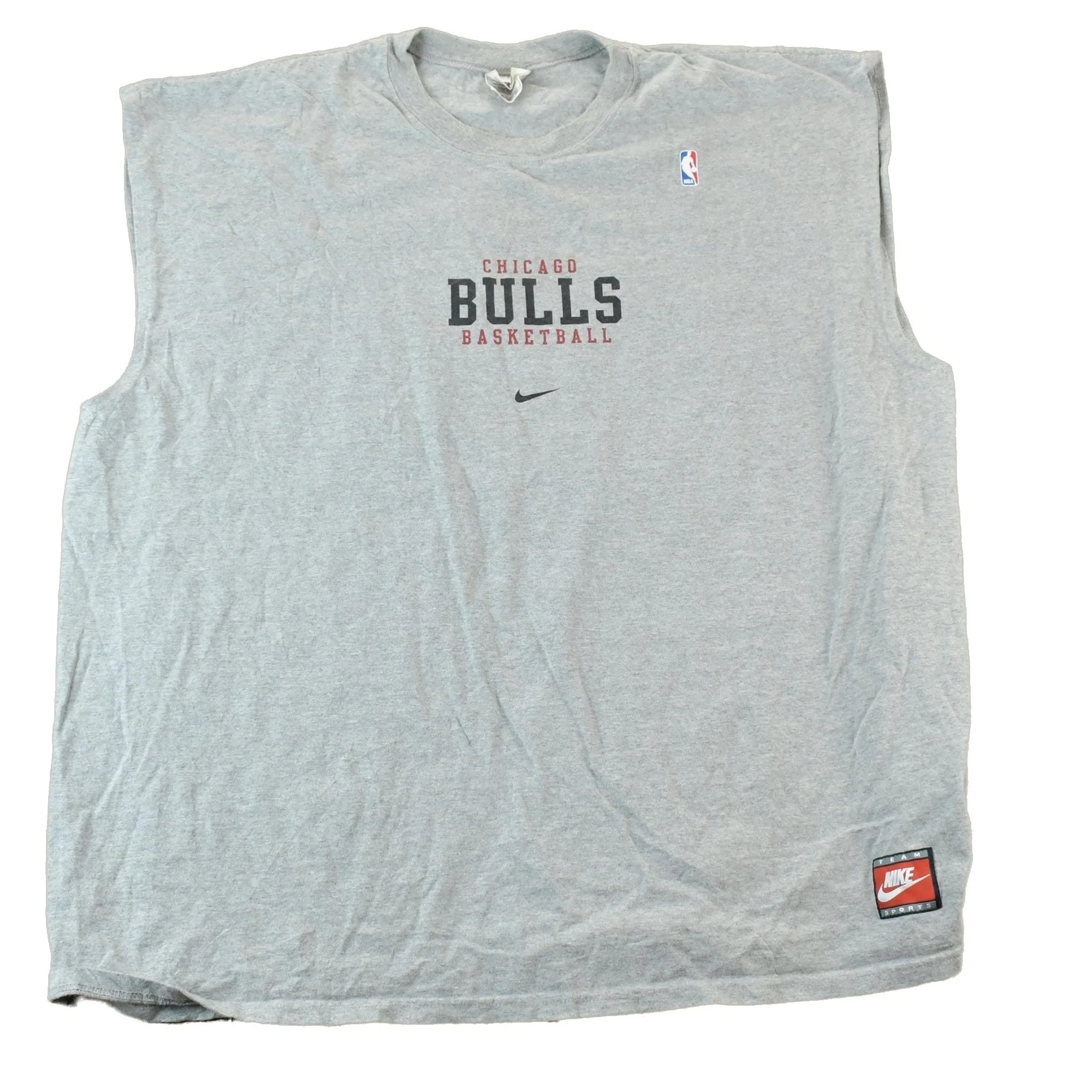 Vintage 1990s Nike Chicago Bulls NBA Graphic T-Shirt Men's 2XL
