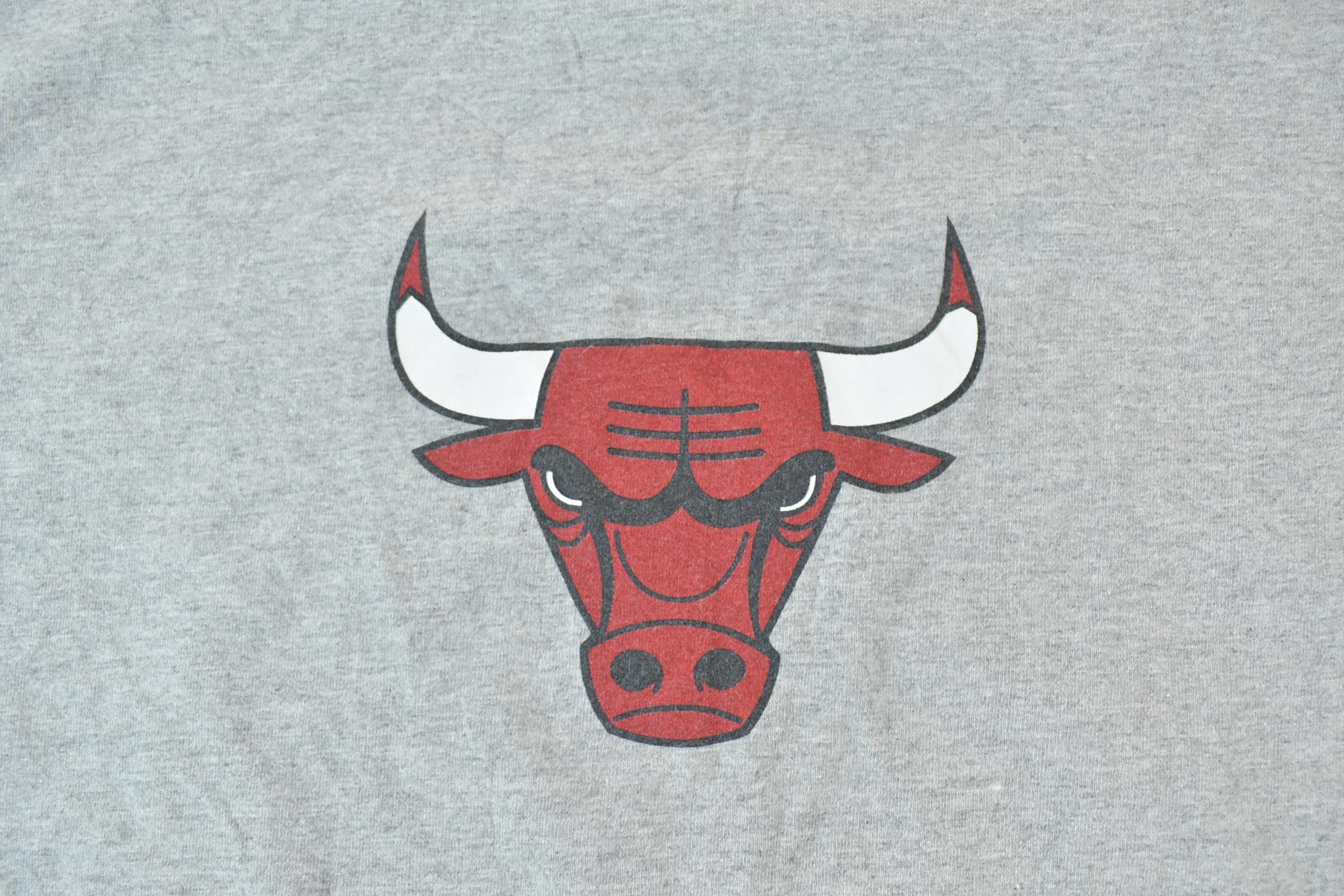 Vintage 1990s Nike Chicago Bulls NBA Graphic T-Shirt Men's 2XL - Image 3