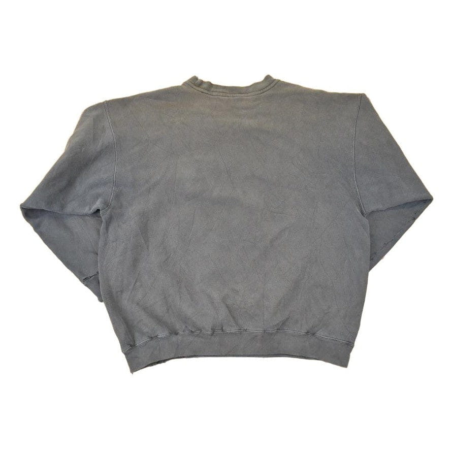 Vintage 1990s Nike Embroidered Mini Swoosh Sweatshirt Men's L - Image 2