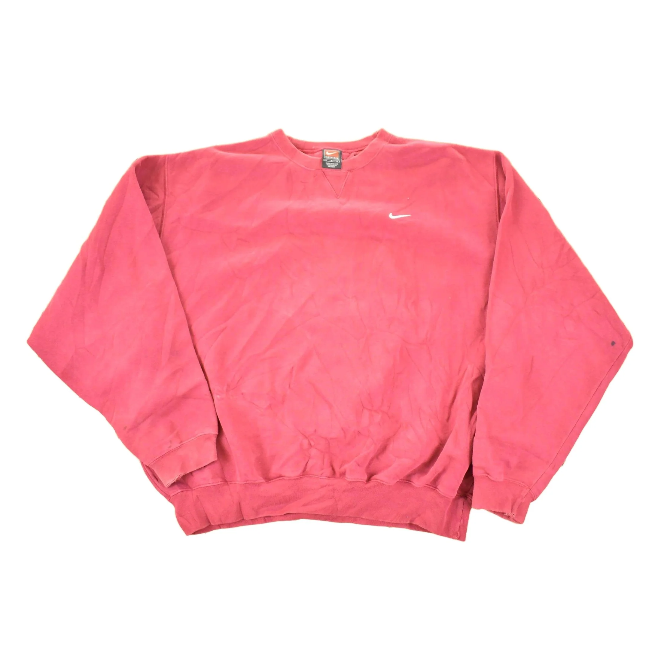 Vintage 1990s Nike Embroidered Mini Swoosh Sweatshirt Mens XL