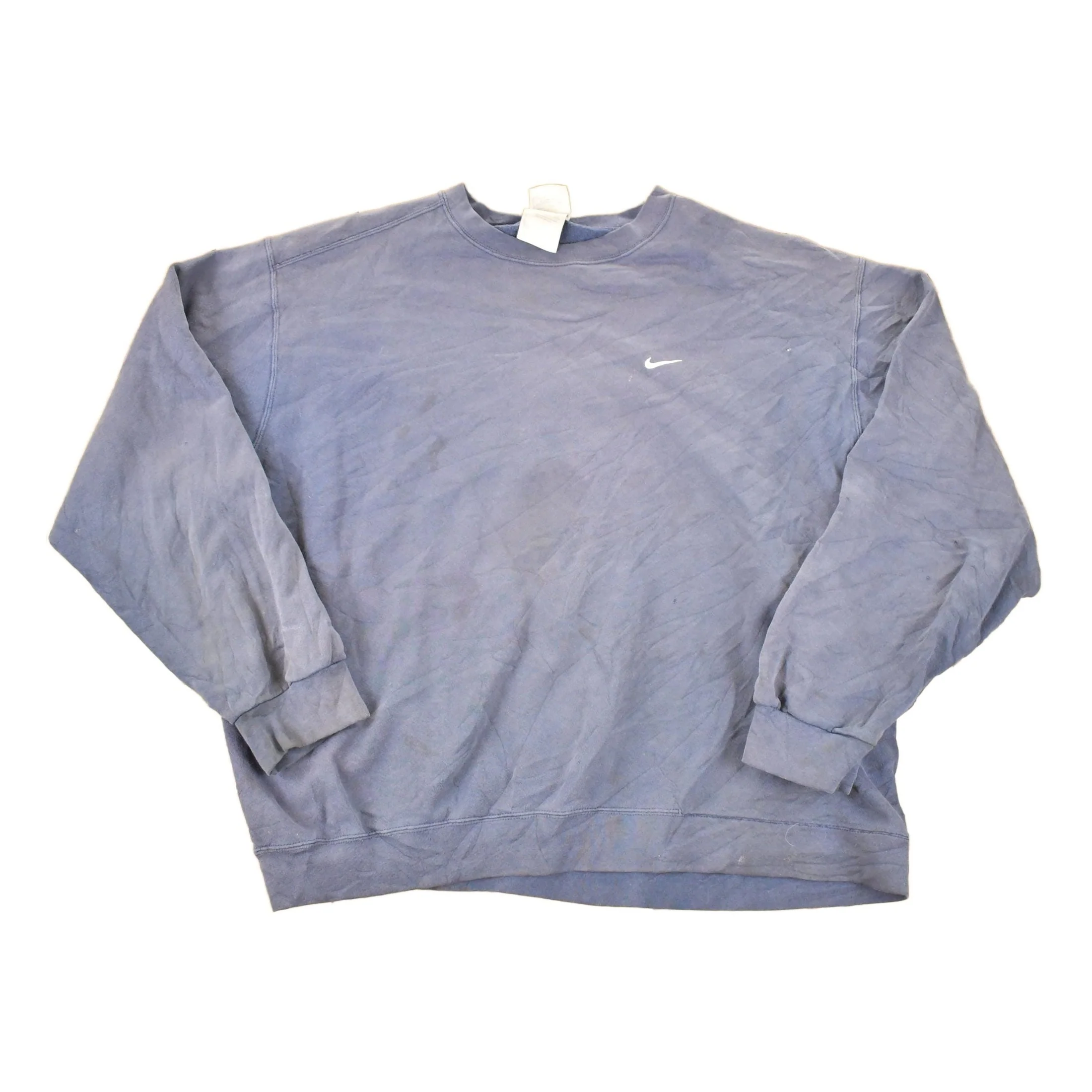 Vintage 1990s Nike Embroidered Mini Swoosh Sweatshirt Mens XL