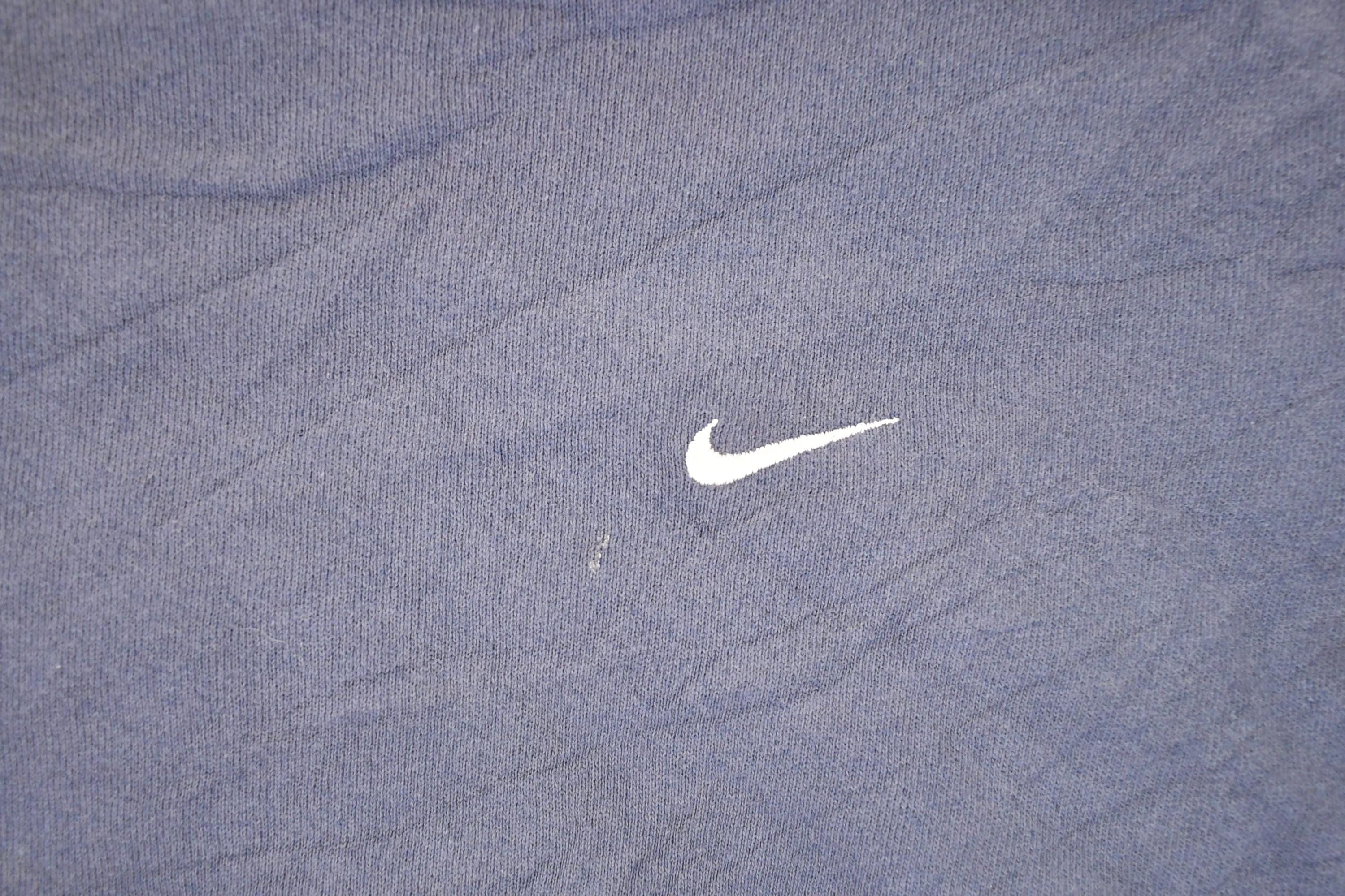 Vintage 1990s Nike Embroidered Mini Swoosh Sweatshirt Mens XL - Image 3