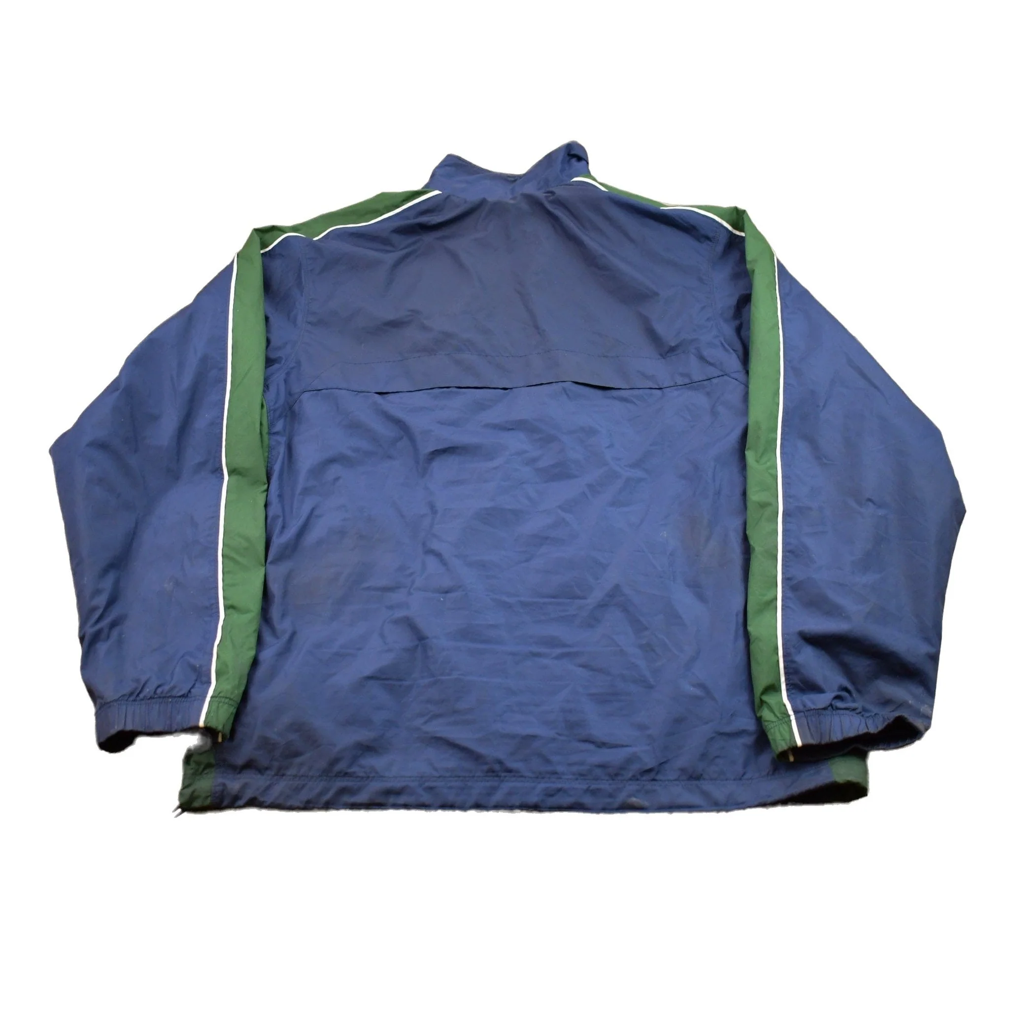 Vintage 1990s Nike Full Zip Windbreaker Jacket Men's M - Image 2