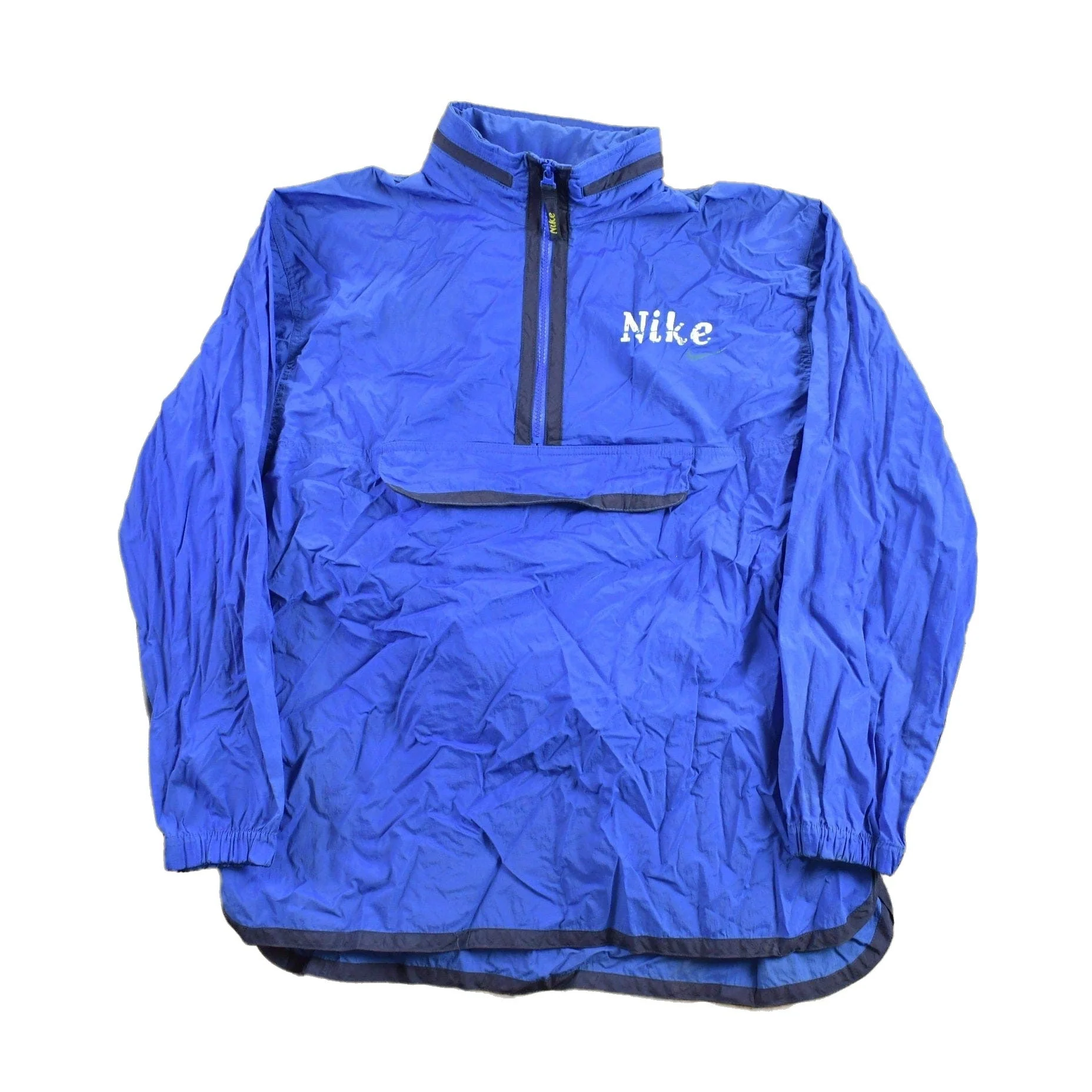 Vintage 1990s Nike Half Zip Windbreaker Jacket Men's XL