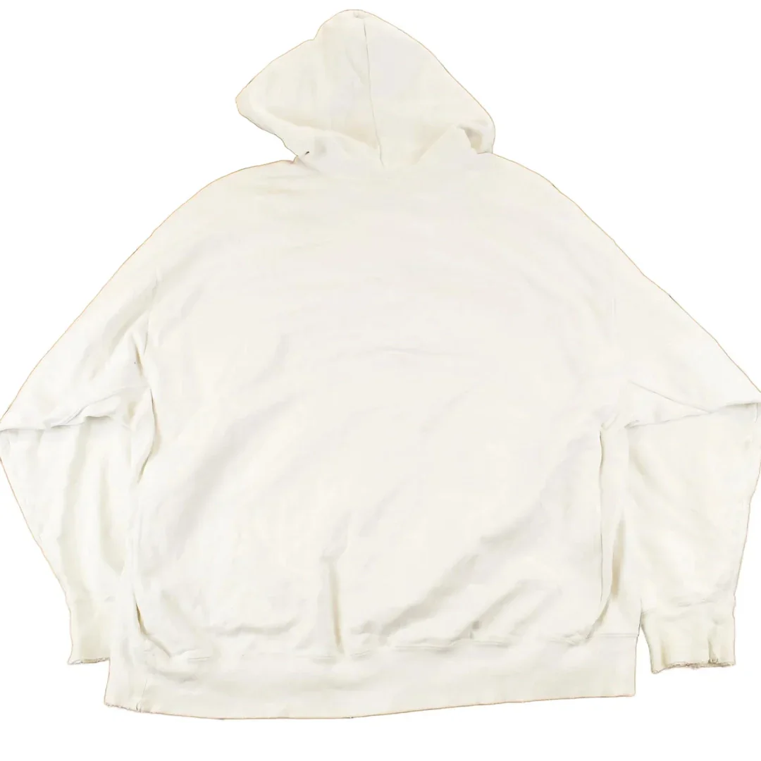 Vintage 1990s Nike Mini Swoosh Quarter Zip Hoodie Men's 2XL - Image 2
