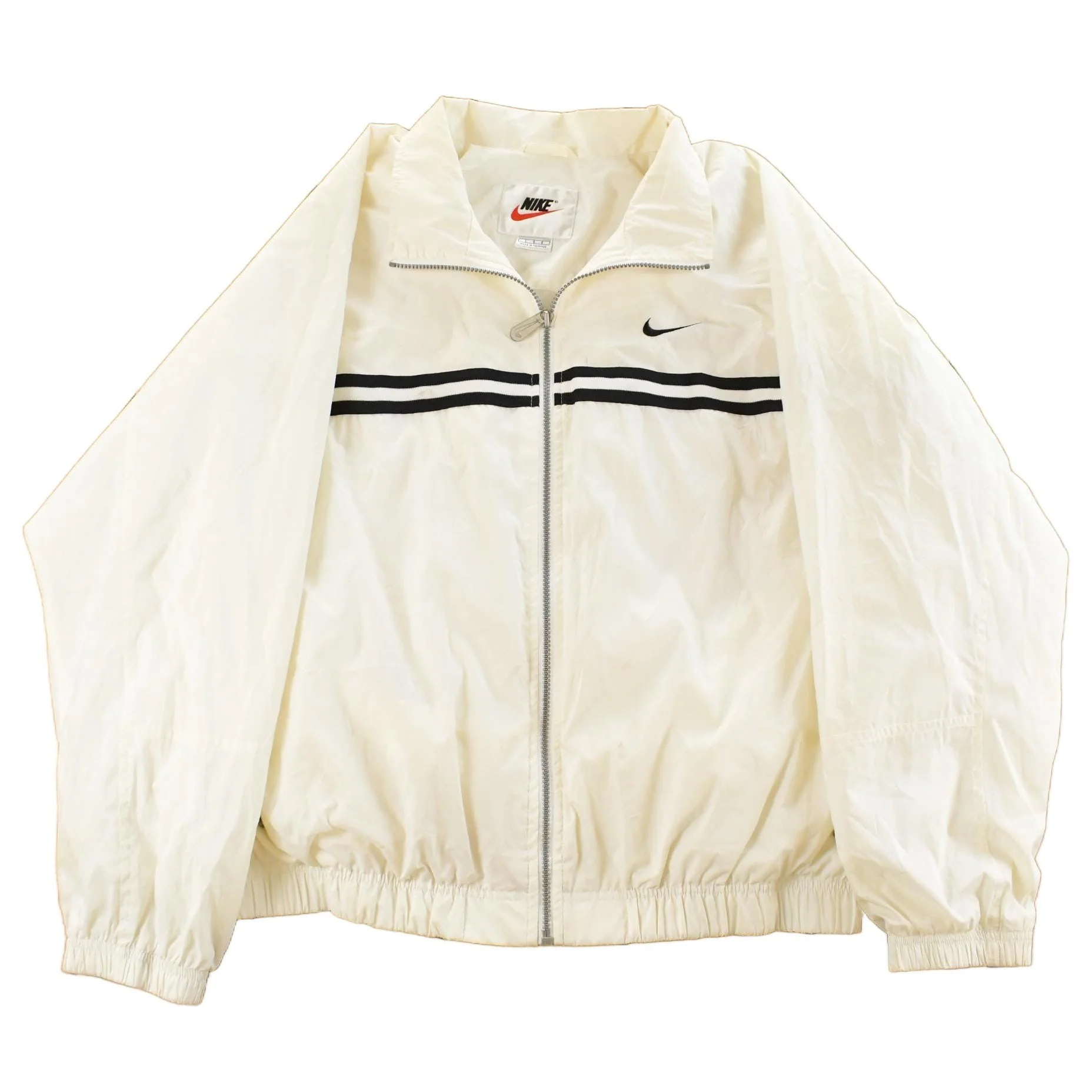Vintage 1990s Nike Mini Swoosh Windbreaker Jacket Men's Large