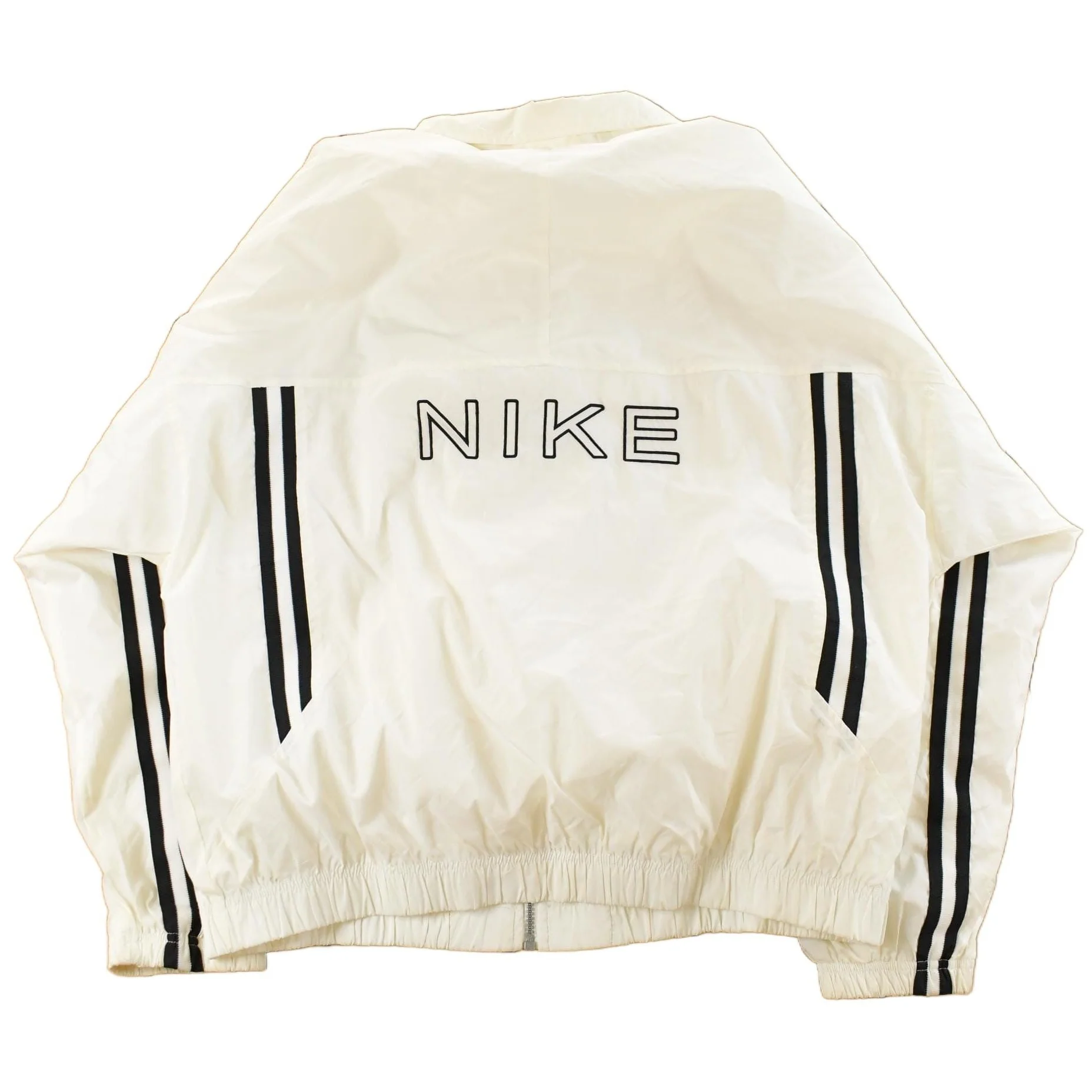 Vintage 1990s Nike Mini Swoosh Windbreaker Jacket Men's Large - Image 2