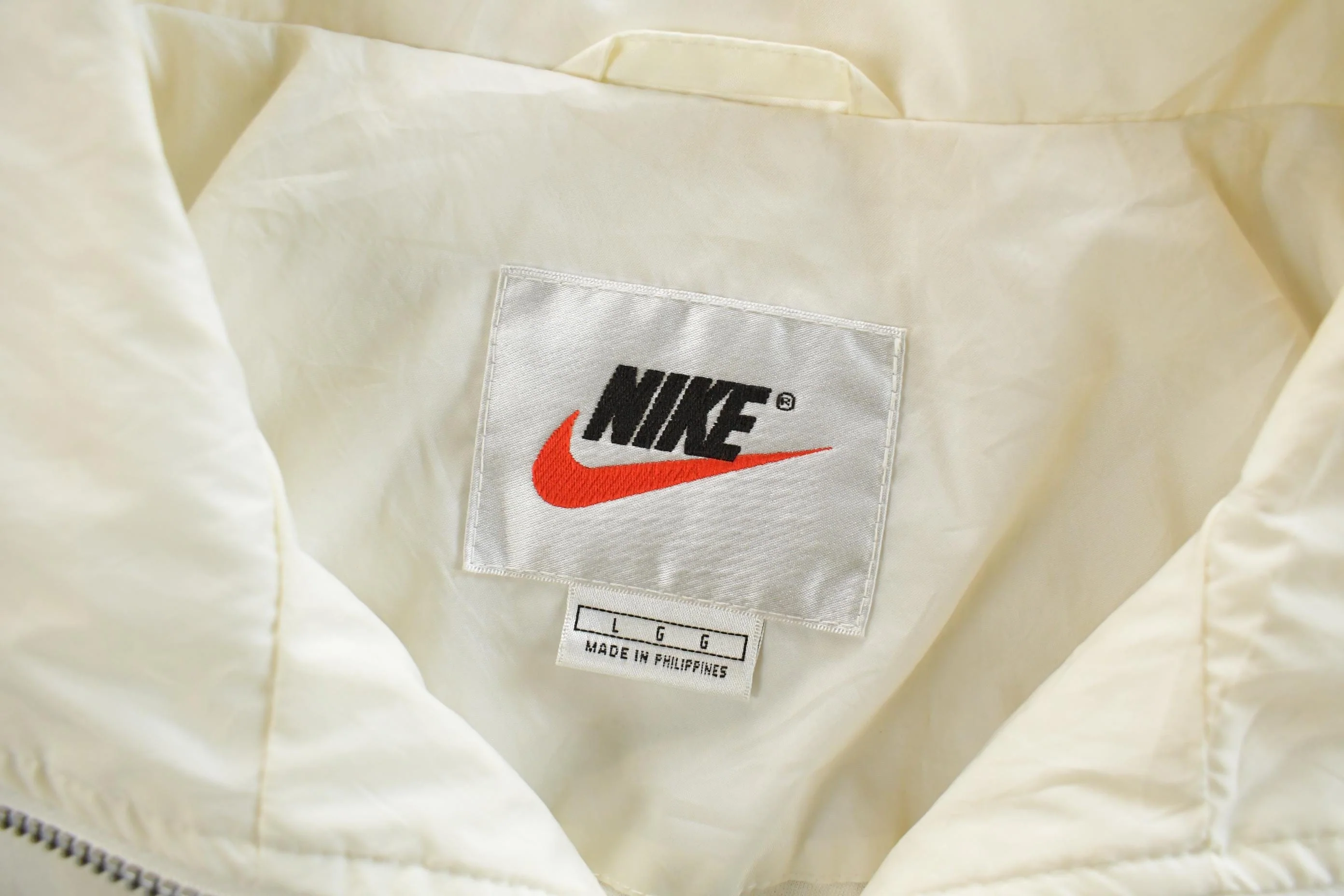 Vintage 1990s Nike Mini Swoosh Windbreaker Jacket Men's Large - Image 6